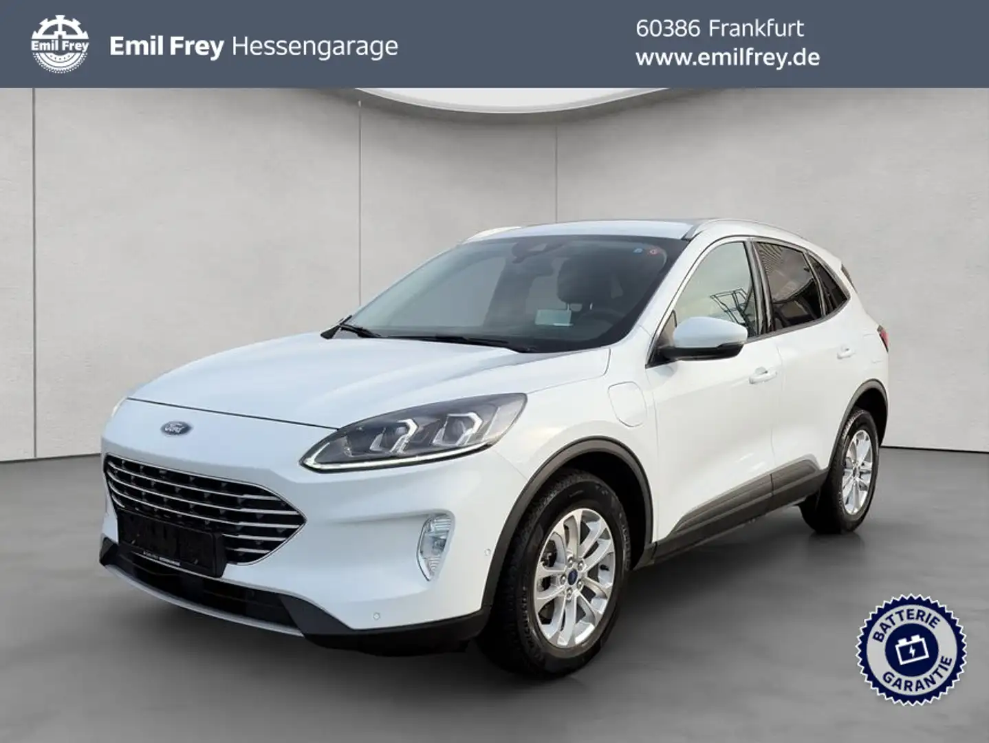 Ford Kuga 2.5 Duratec PHEV TITANIUM Blanc - 1