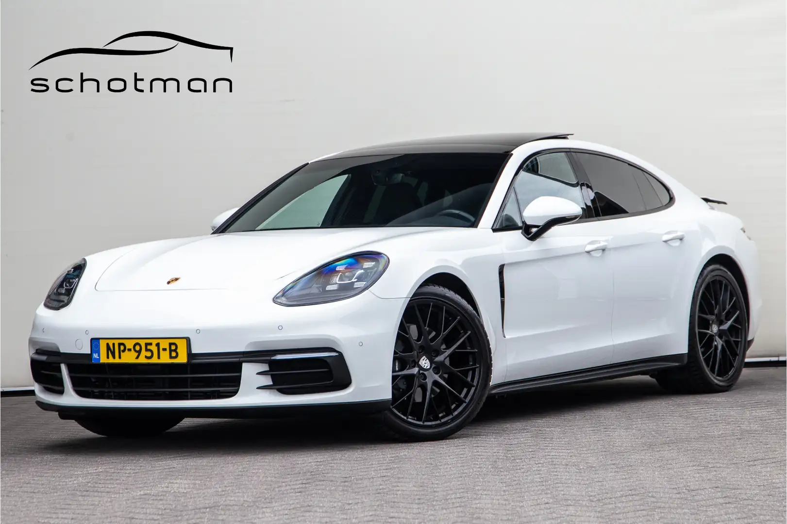Porsche Panamera 3.0 Luchtvering, Panorama, Leder, Facelift BTW Wit - 1