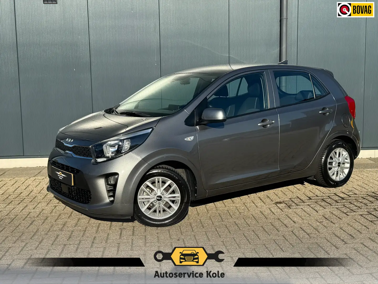 Kia Picanto 1.0 DPi DynamicLine * Camera * Cruise Control * Li Grijs - 1