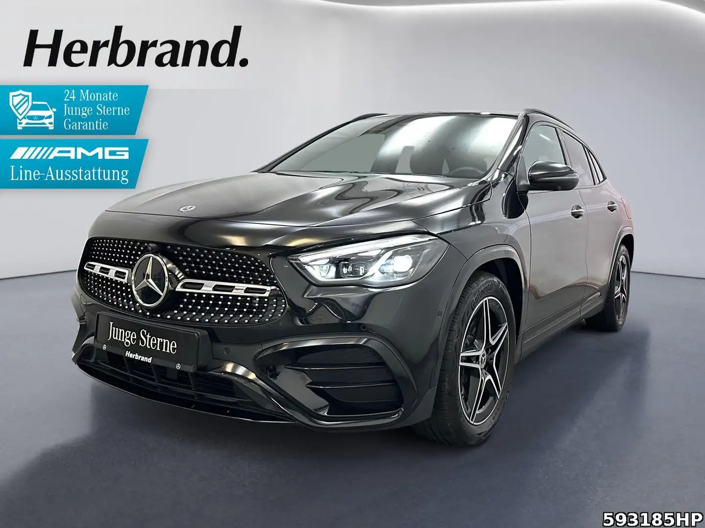 Mercedes-Benz GLA 200 AMG Night Pano MULTIBEAM 360° DISTRONIC Schwarz - 1