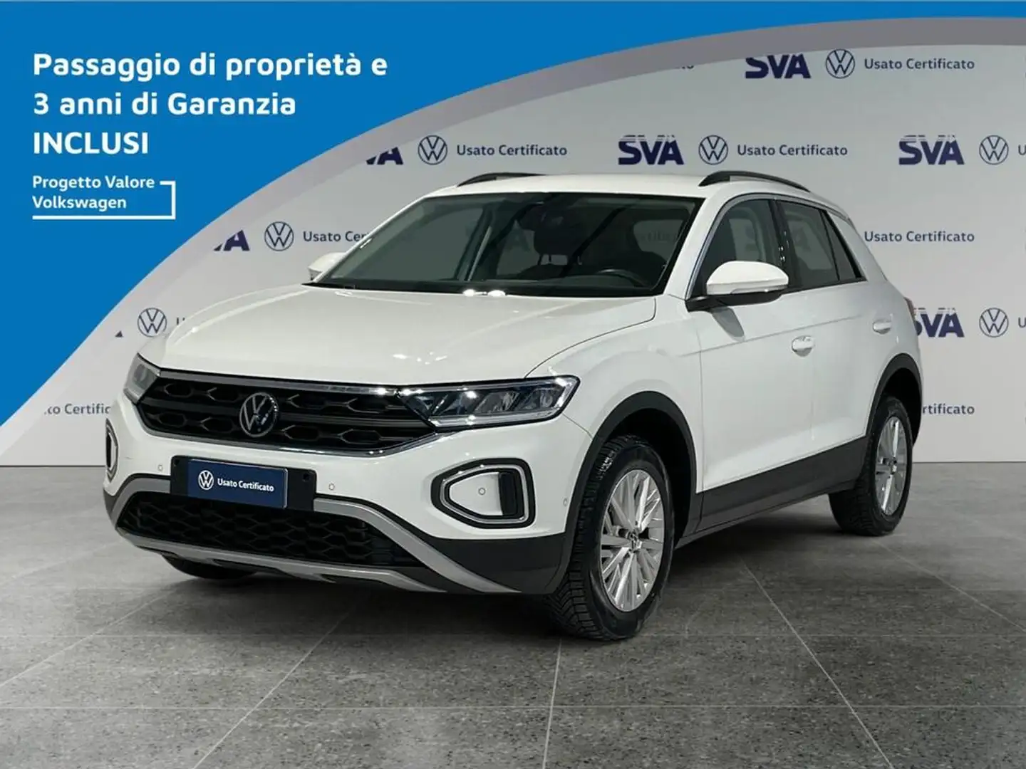 Volkswagen T-Roc 1.0 Tsi 110cv Life Bianco - 1