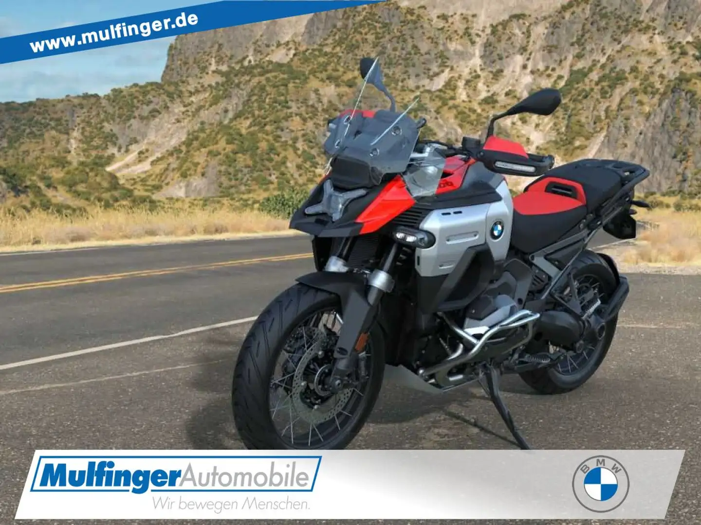 BMW R 1300 GS Adventure LED Heizgriffe Keyless Ride Rot - 1