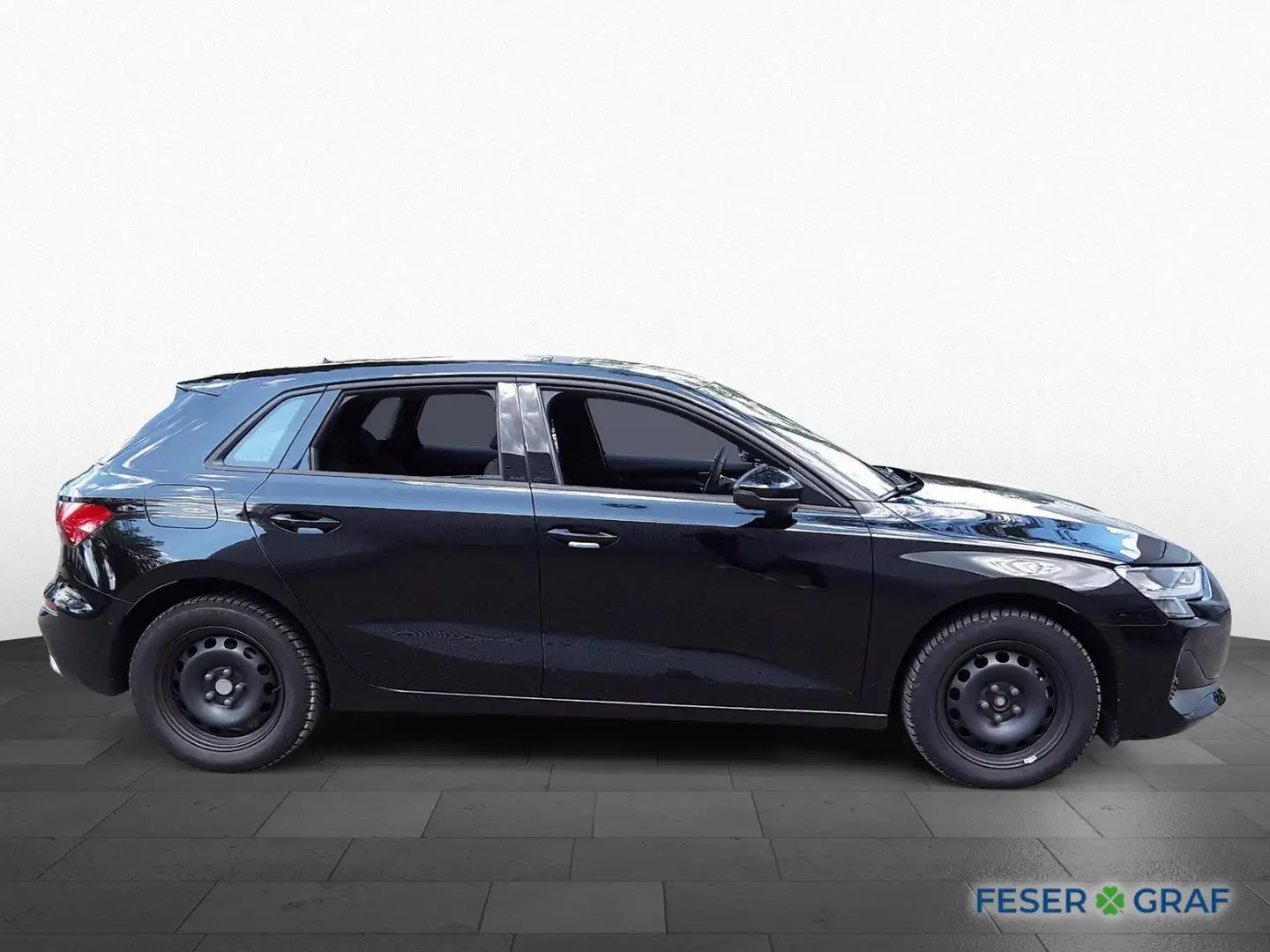 Audi A3 30 TFSI S tronic-LED-Car Play-SHZ Schwarz - 2