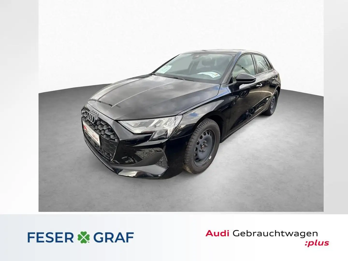 Audi A3 30 TFSI S tronic-LED-Car Play-SHZ Schwarz - 1