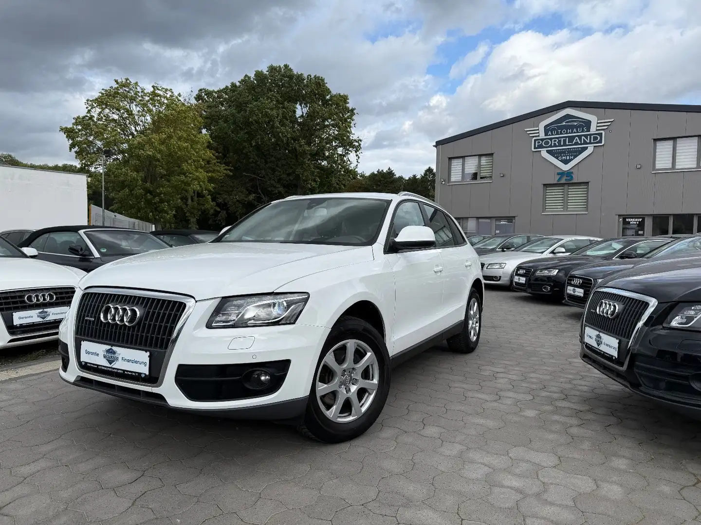Audi Q5 2.0 TFSI quattro/S-Heft/ACC/Totw/80TKM/Ibis Weiß - 1