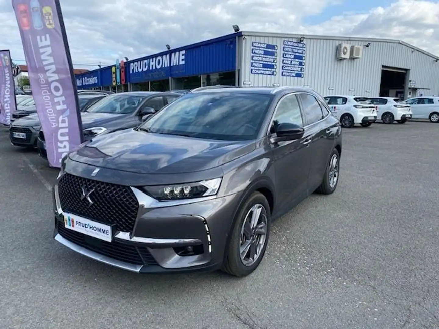 DS Automobiles DS 7 Crossback E-TENSE 4X4 300CH GRAND CHIC Gris - 1