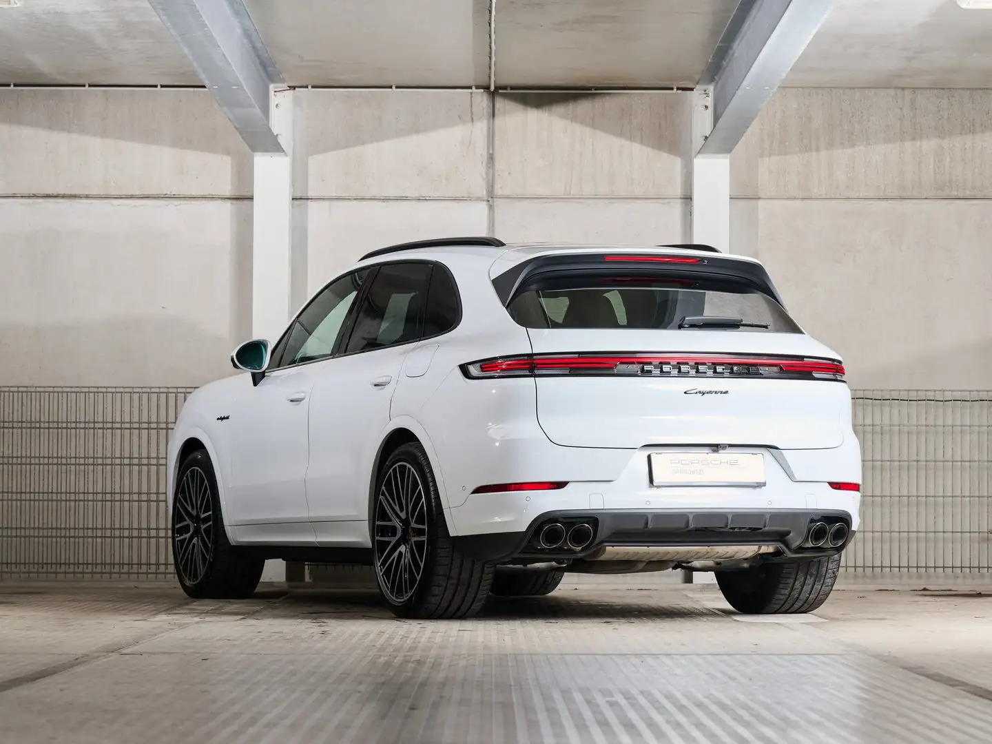Porsche Cayenne E-Hybrid Weiß - 2