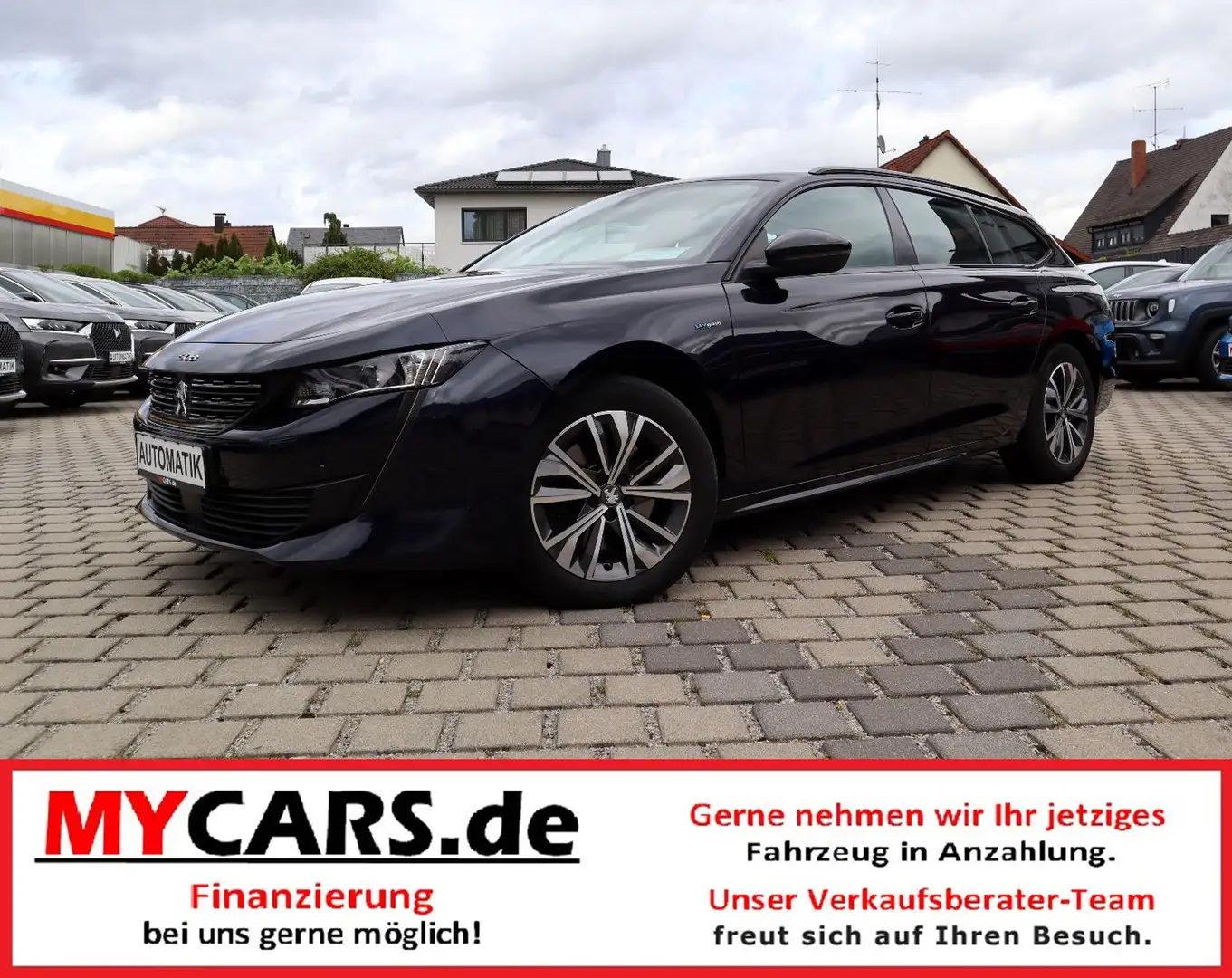 Peugeot 508 SW Hyb.*Act.P*Auto*St.heiz*Navi*PDC*RFK* Blau - 1