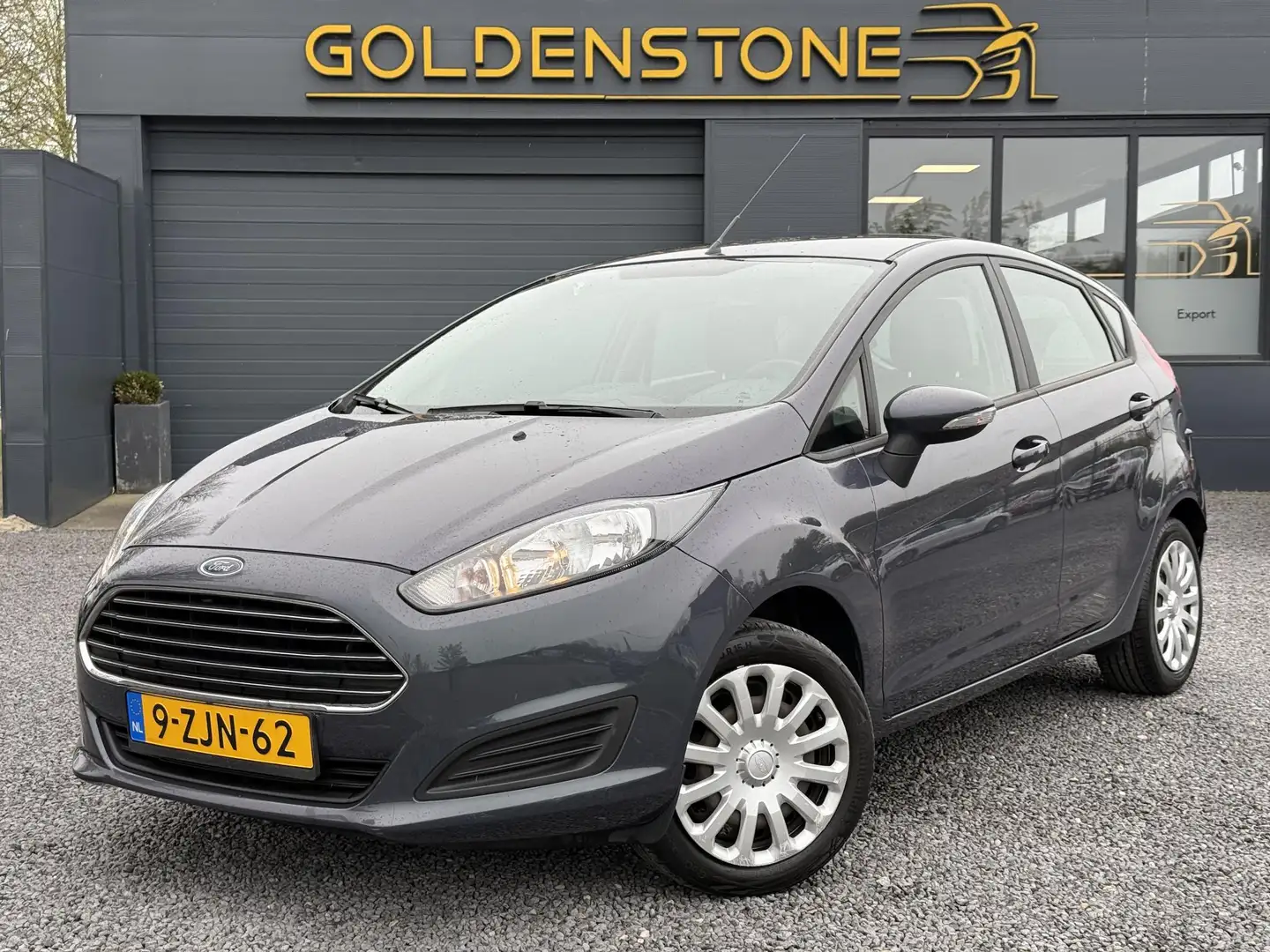 Ford Fiesta 1.0 Style 2e Eigenaar,Navi,Airco,Bluetooth,Elektr. Сірий - 1
