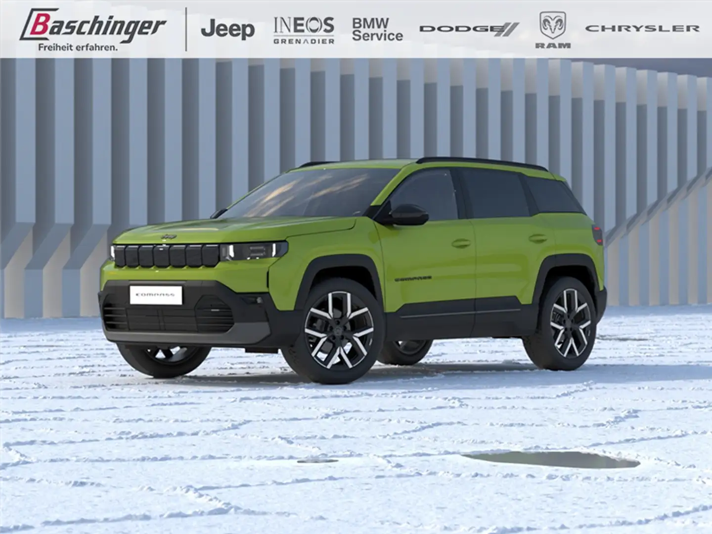 Jeep Compass EV 74kWh First.Edition Grün - 1