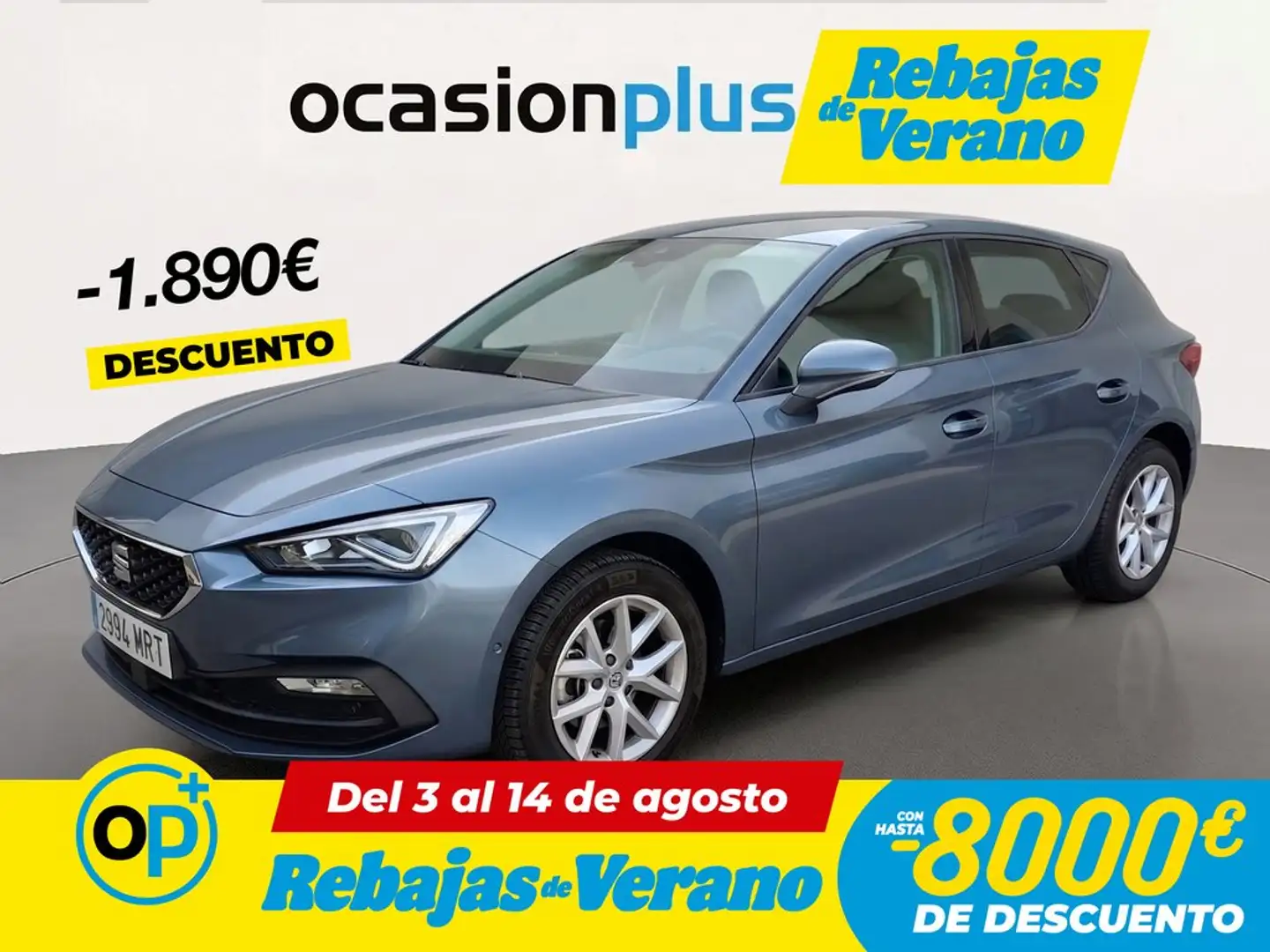SEAT Leon 1.0 TSI S&S Style 25º Aniversario 110 Gris - 1