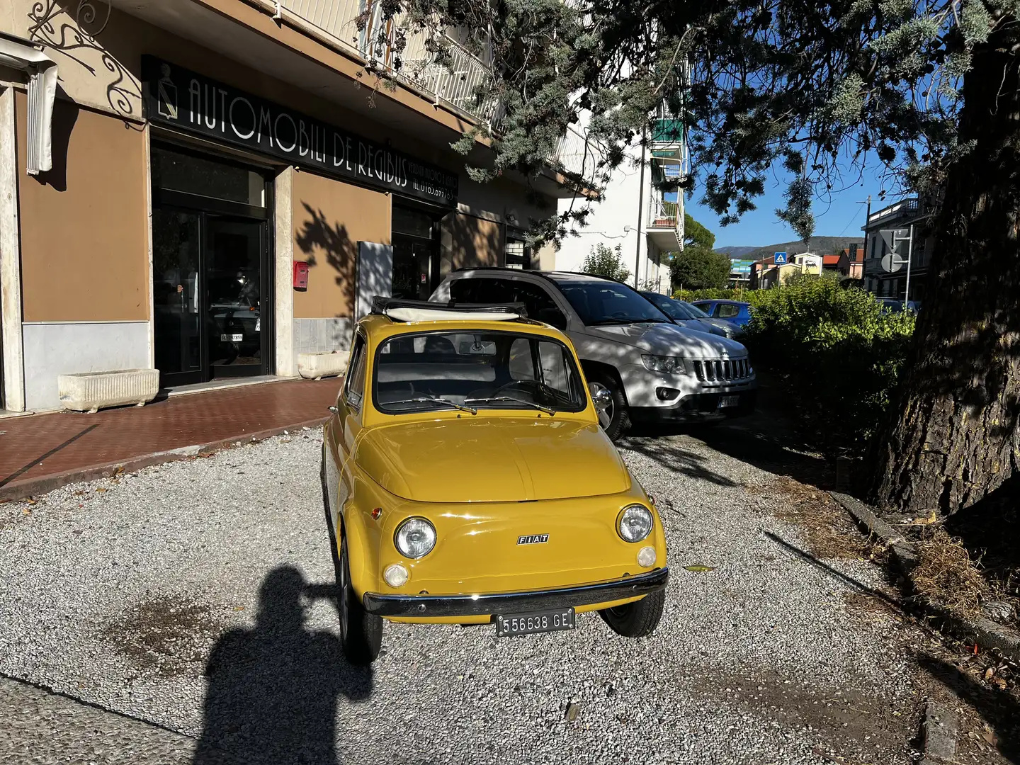 Fiat 500 R Jaune - 1