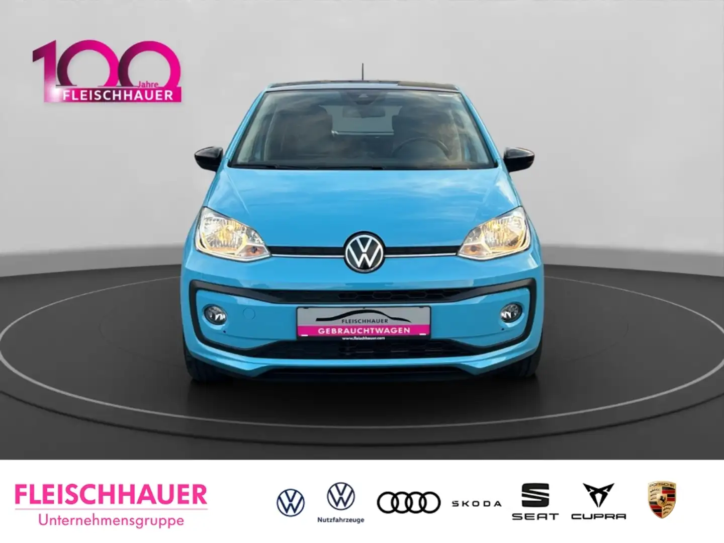 Volkswagen up! Black Style 1.0 move+KLIMAAUT+KAMERA+SHZ Blau - 2