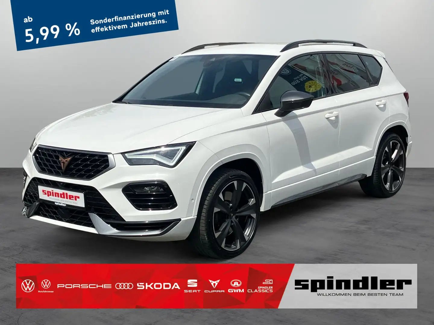 CUPRA Ateca VZ 2.0 TSI 4Drive DSG/LED, ACC, 360°Kamera Weiß - 1