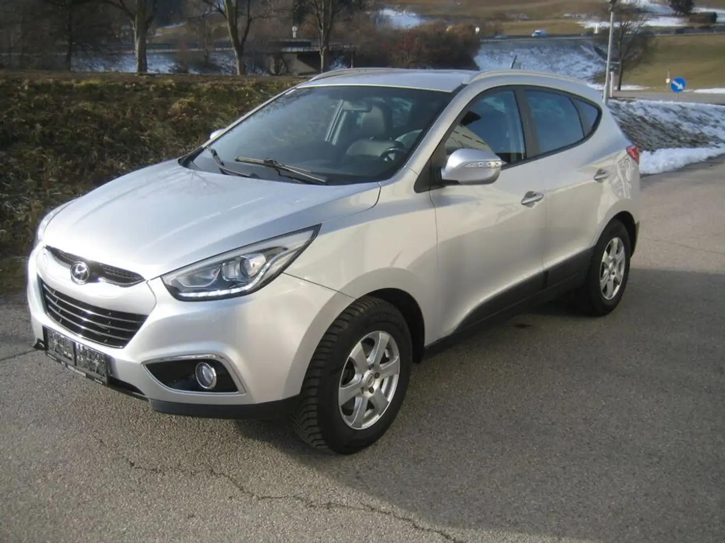 Hyundai iX35 AWD CRDI Premium Argent - 1
