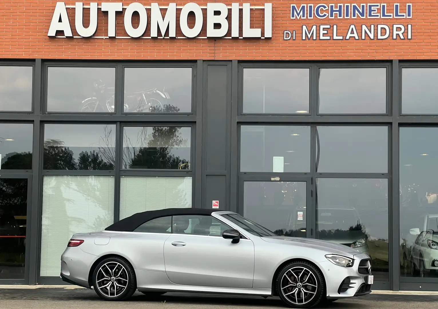 Mercedes-Benz E 220 Classe E Cabrio Sport 4matic cambio automatico Silver - 1