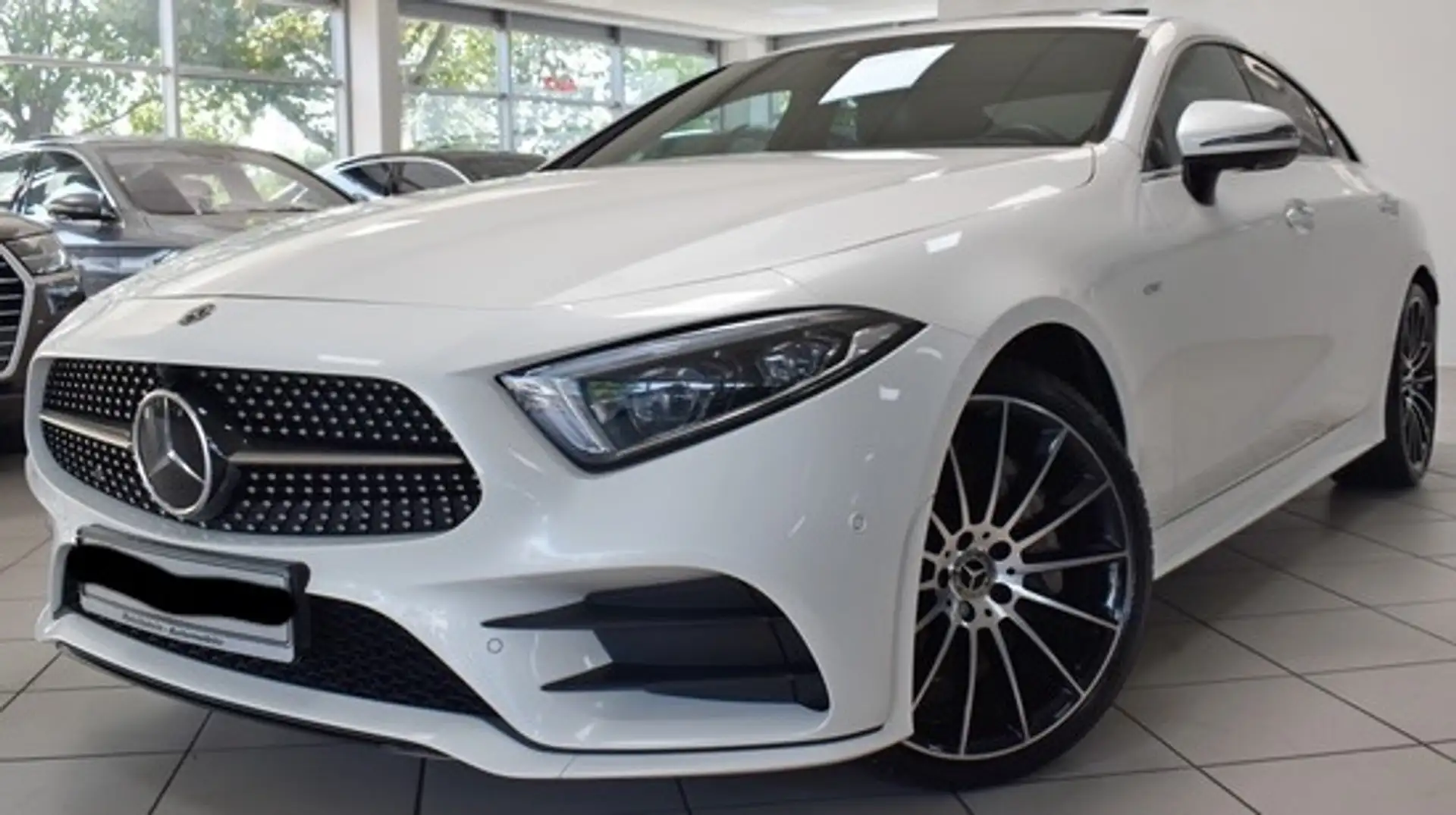 Mercedes-Benz CLS 350 CLS Coupe Diesel d 4Matic 9G-TRONIC Edition 1 Blanc - 1