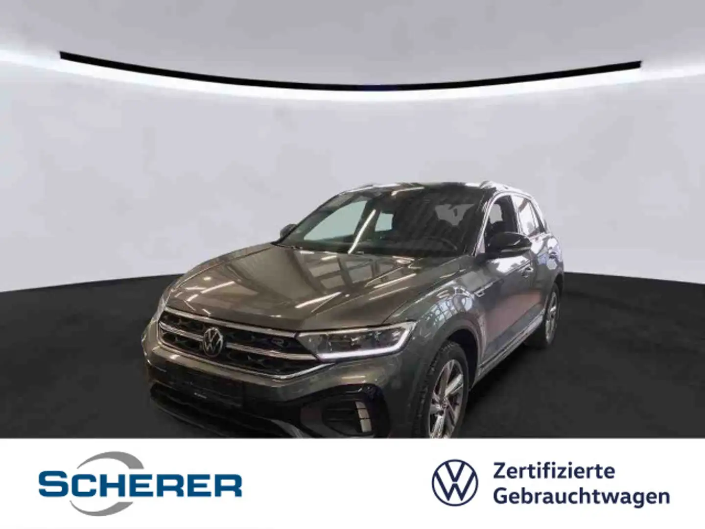 Volkswagen T-Roc R-LINE 1.0 TSI LED PLUS NAVI REAR VIEW PAR Grau - 1