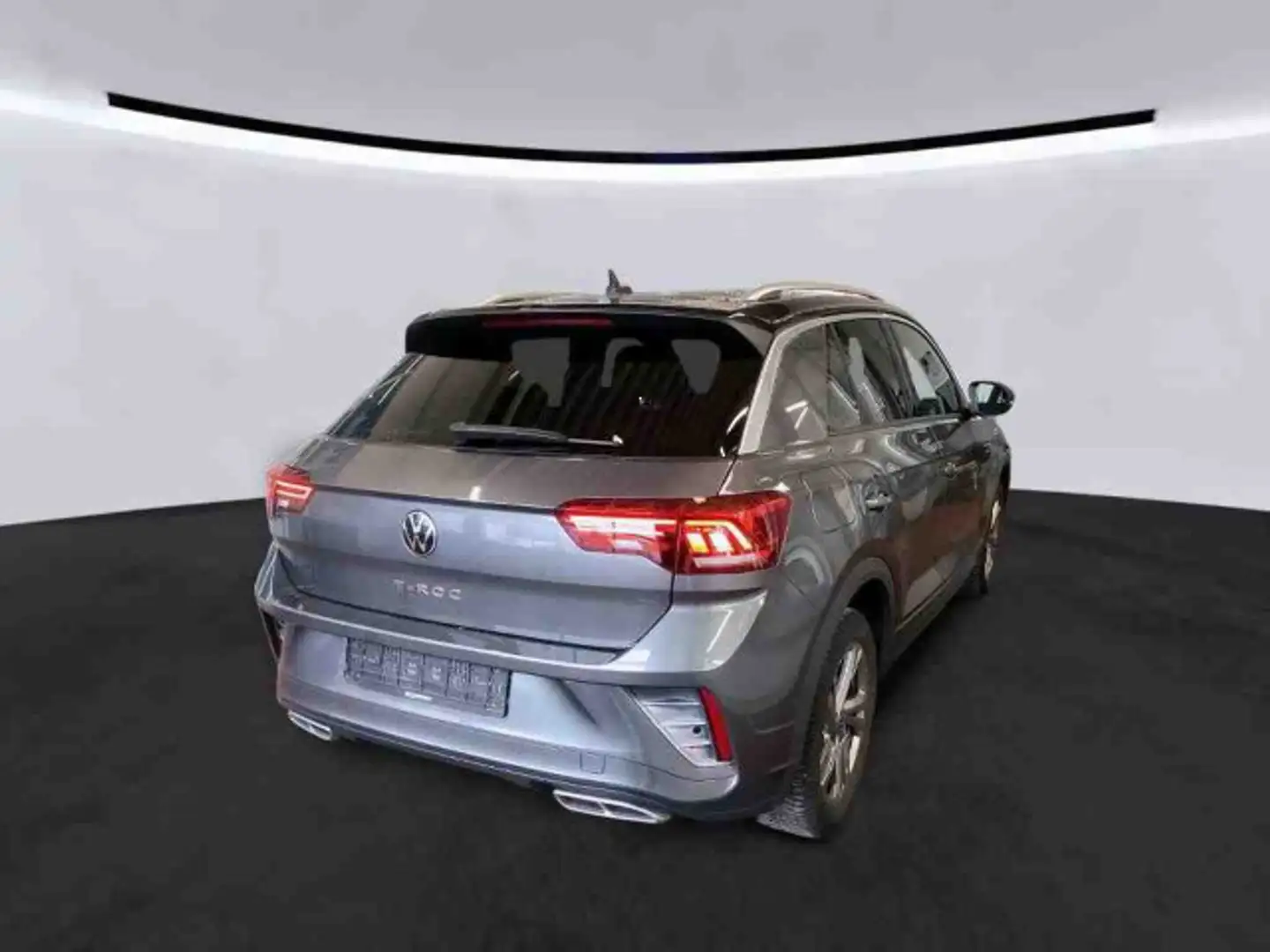 Volkswagen T-Roc R-LINE 1.0 TSI LED PLUS NAVI REAR VIEW PAR Grau - 2