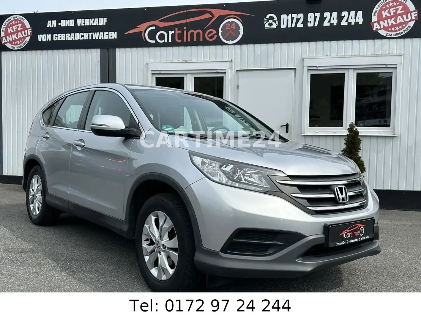 Honda CR-V Comfort 2.0 i-VTEC 4WD*2.HAND*WENIG KM*TÜV* Silber - 2