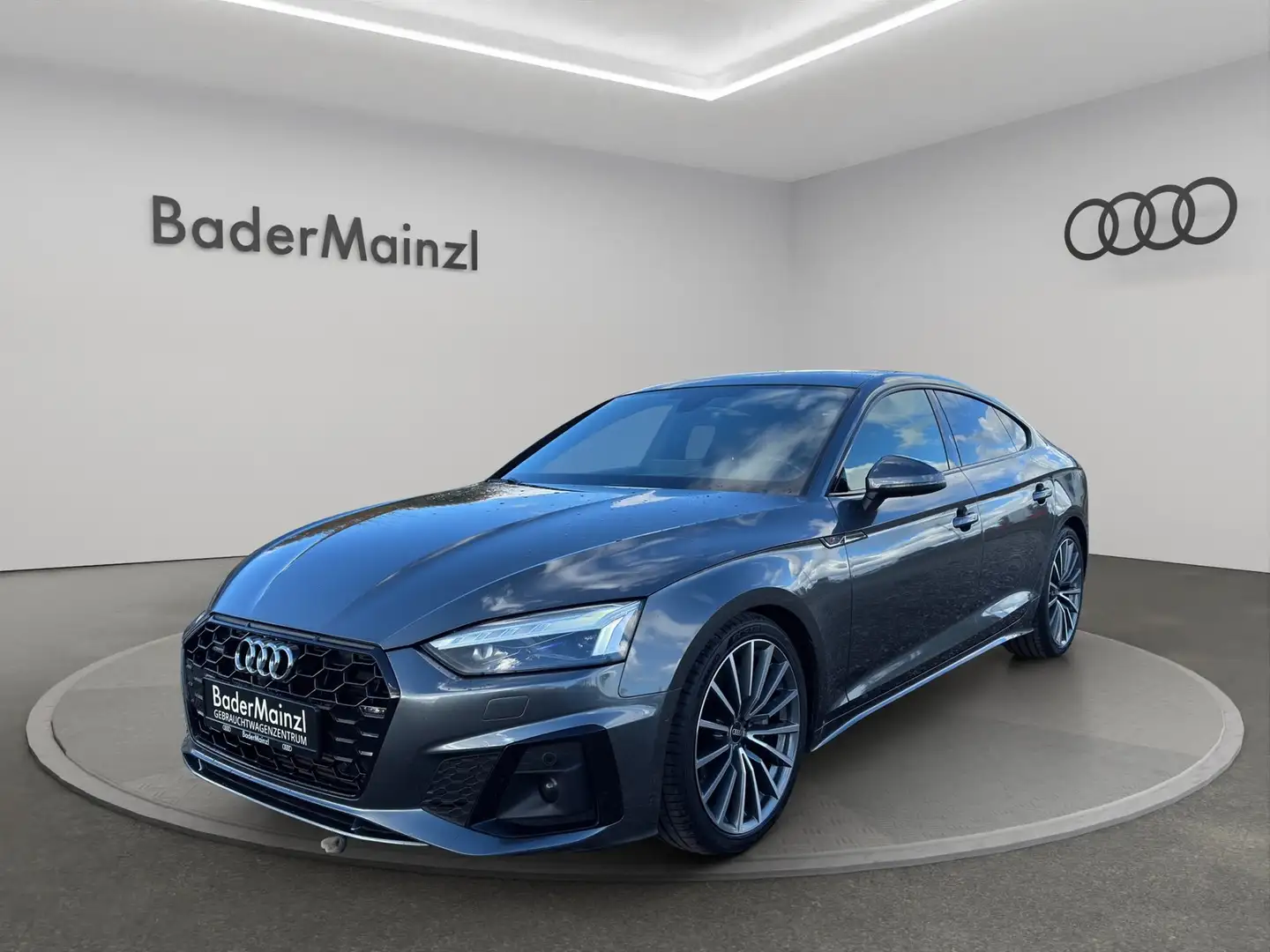 Audi A5 Sportback Matrix Pano HUD B&O 45 TFSI quattro S... Grijs - 1