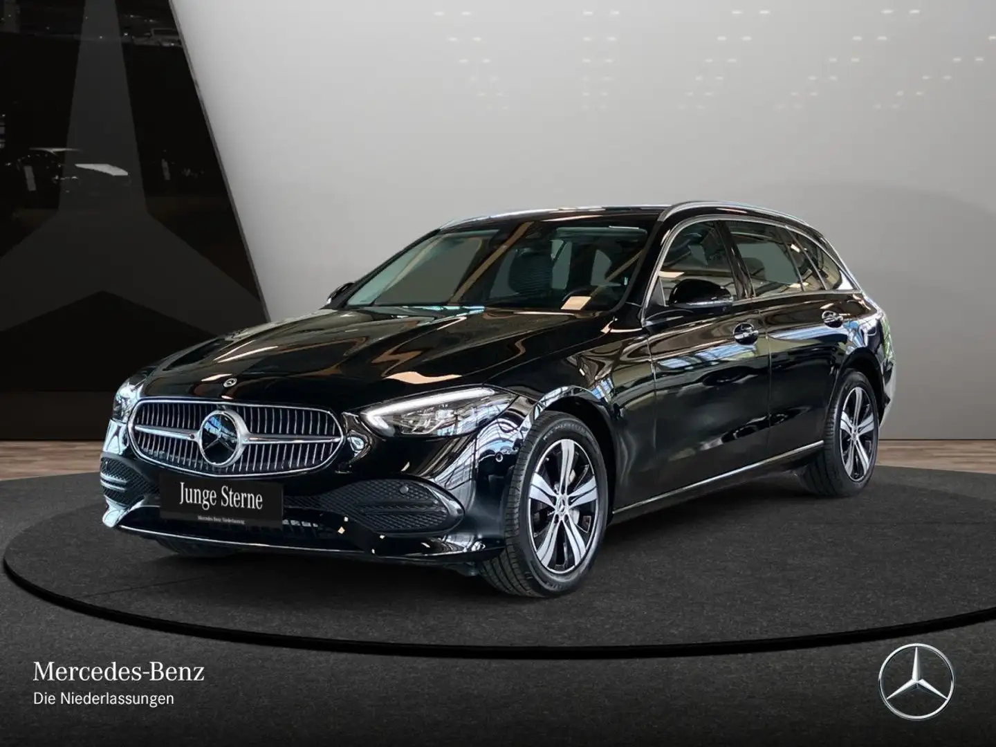 Mercedes-Benz C 300 e T AVANTG+PANO+360+LED+KEYLESS+9G Noir - 2