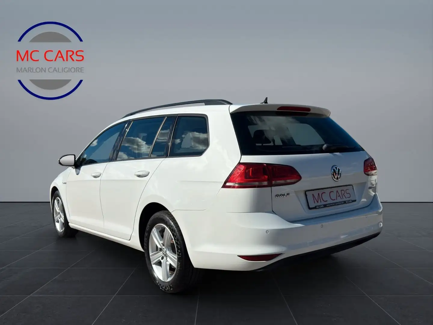 Volkswagen Golf Variant Comfort BlueMotion 1.Hand! ab.150€ Wit - 2