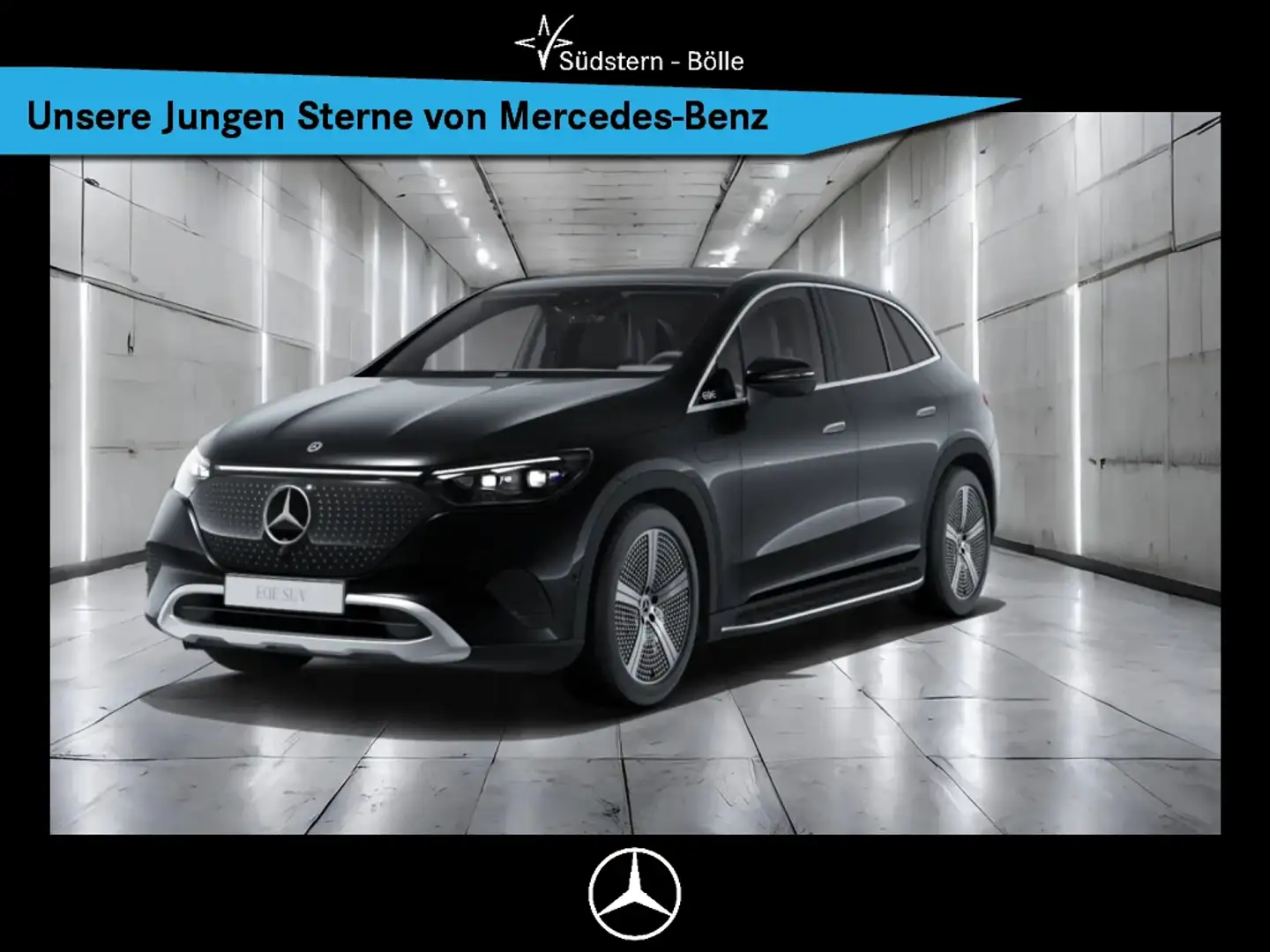 Mercedes-Benz EQE SUV EQE 350 4M SUV EL.ART.PREM.+AHK+PANO+AHK+BURM.+ Schwarz - 1