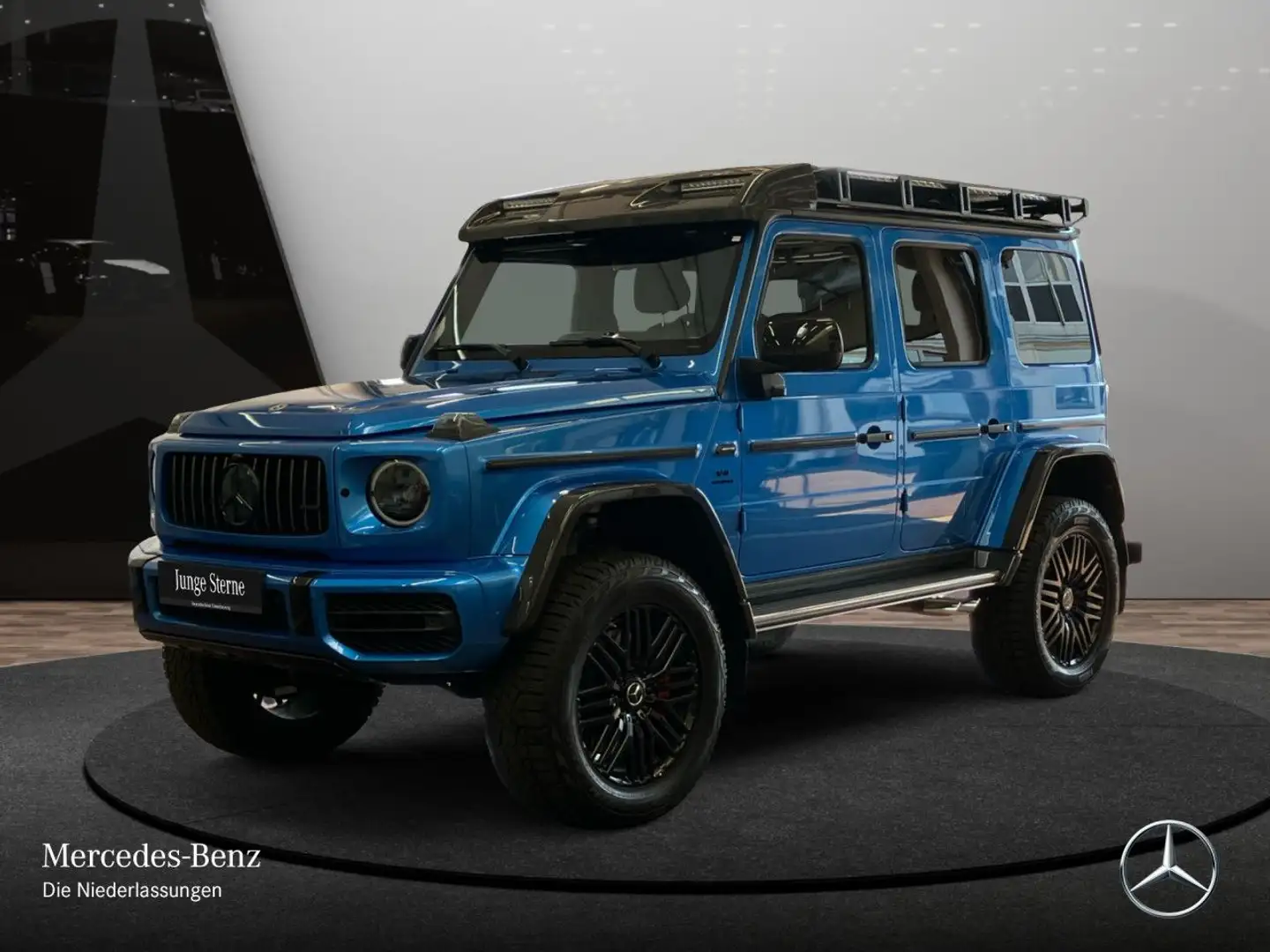 Mercedes-Benz G 63 AMG G 63 NIGHT+GSD+360+MULTIBEAM+BURMESTER+CARBON+22" Blau - 2