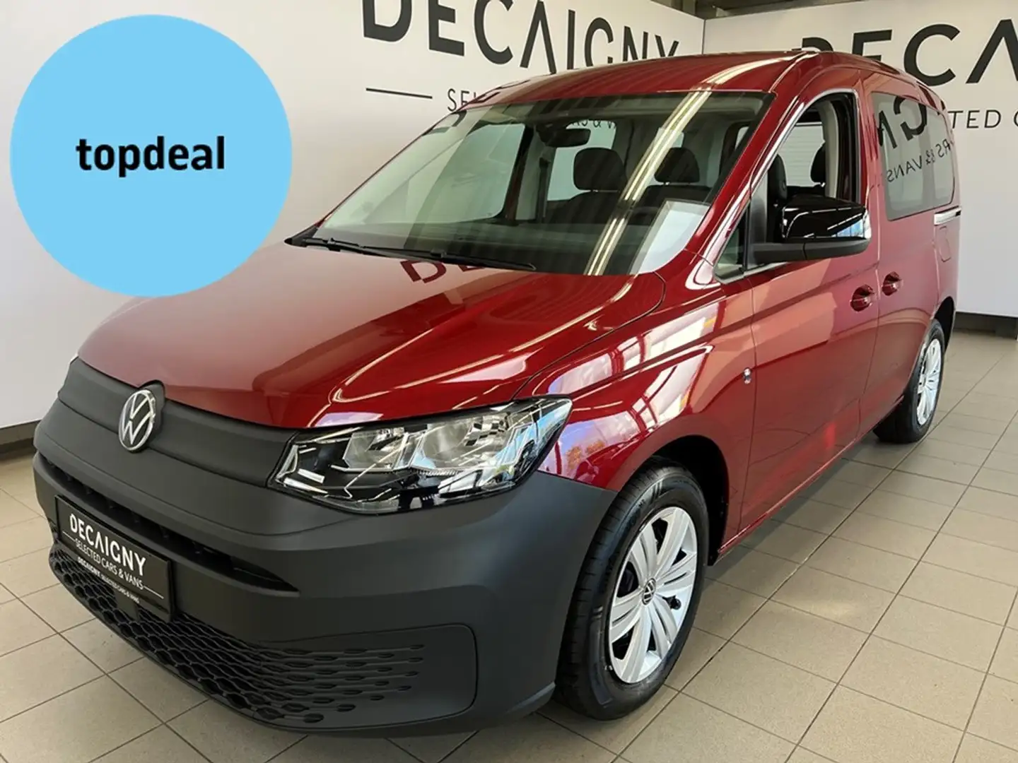 Volkswagen Caddy 1.5 TSI DSG*€26.029+BTW=€31.495* AUTOMAAT * BLUETO Rouge - 1