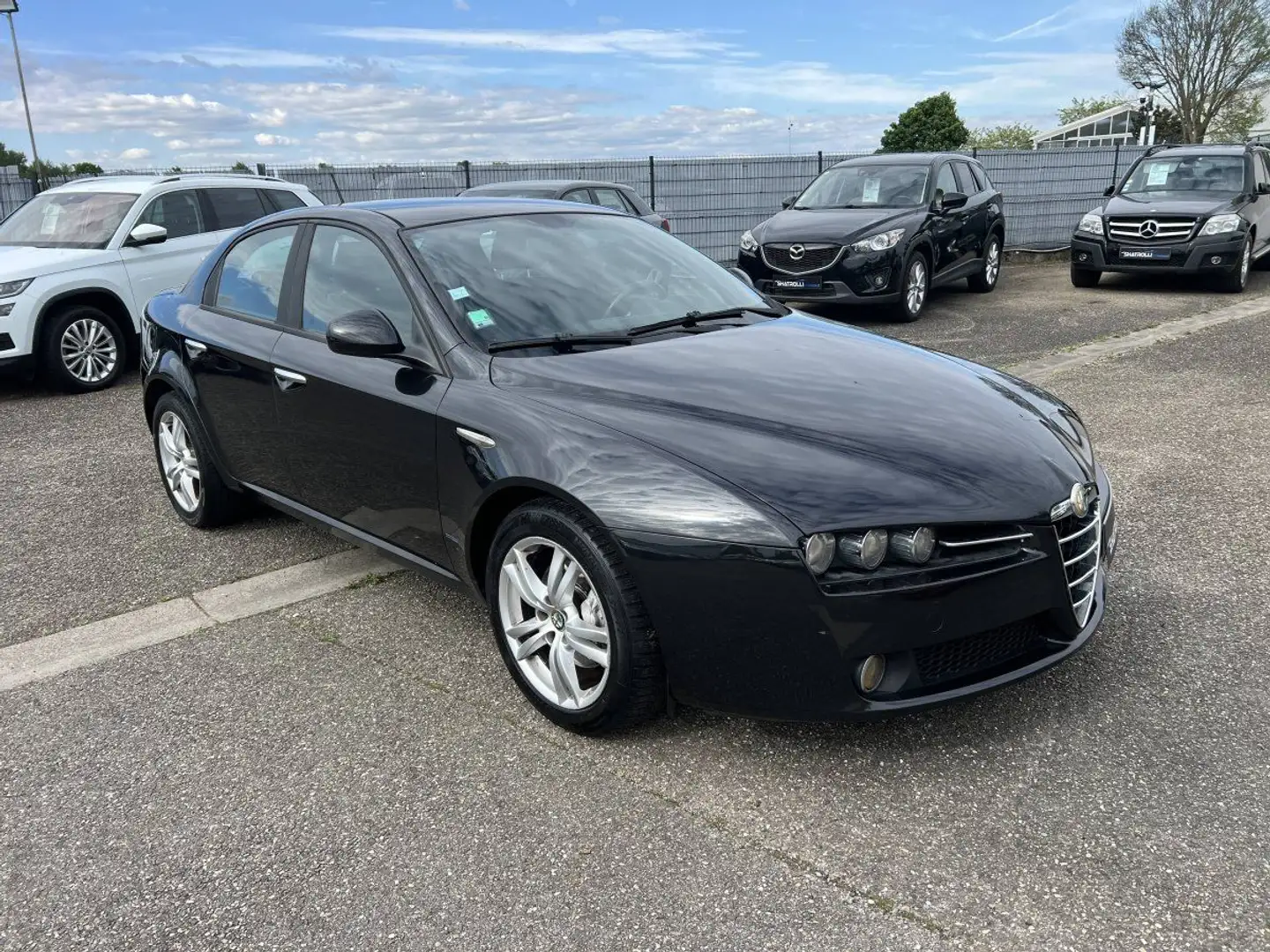 Alfa Romeo 159 1.9 JTDM 120ch Design Giugiaro Clim Régulateur GPS Noir - 2