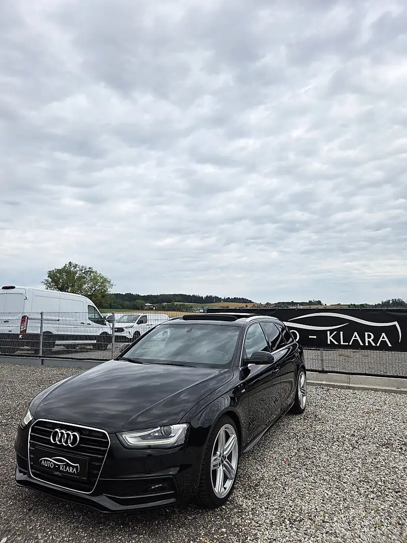 Audi A4 3.0 TDI Avant Quattro *S-LINE* Panoramadach * X... Schwarz - 2