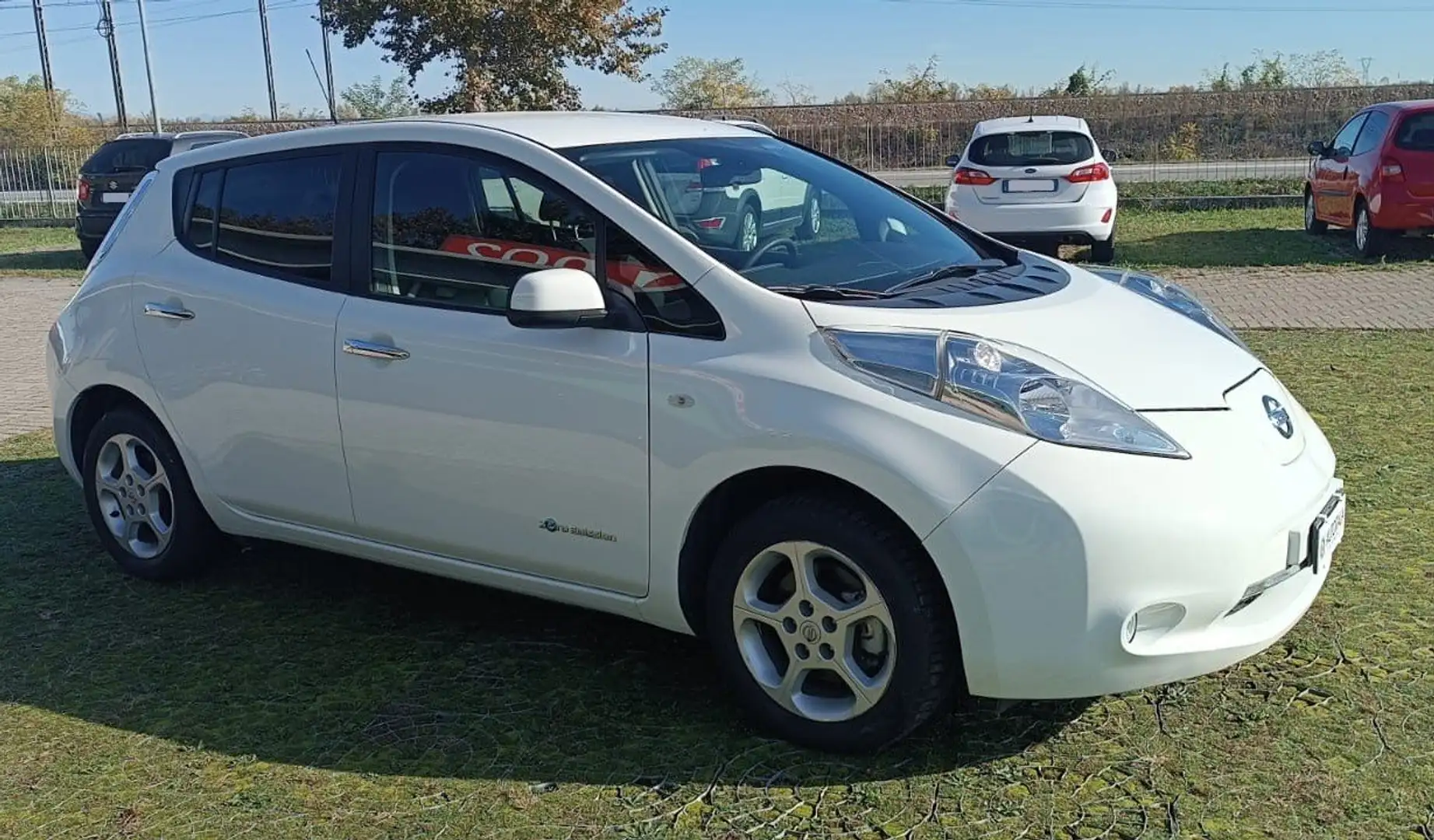 Nissan Leaf Leaf I Visia Plus 30kW Connect 2 109cv Bianco - 2
