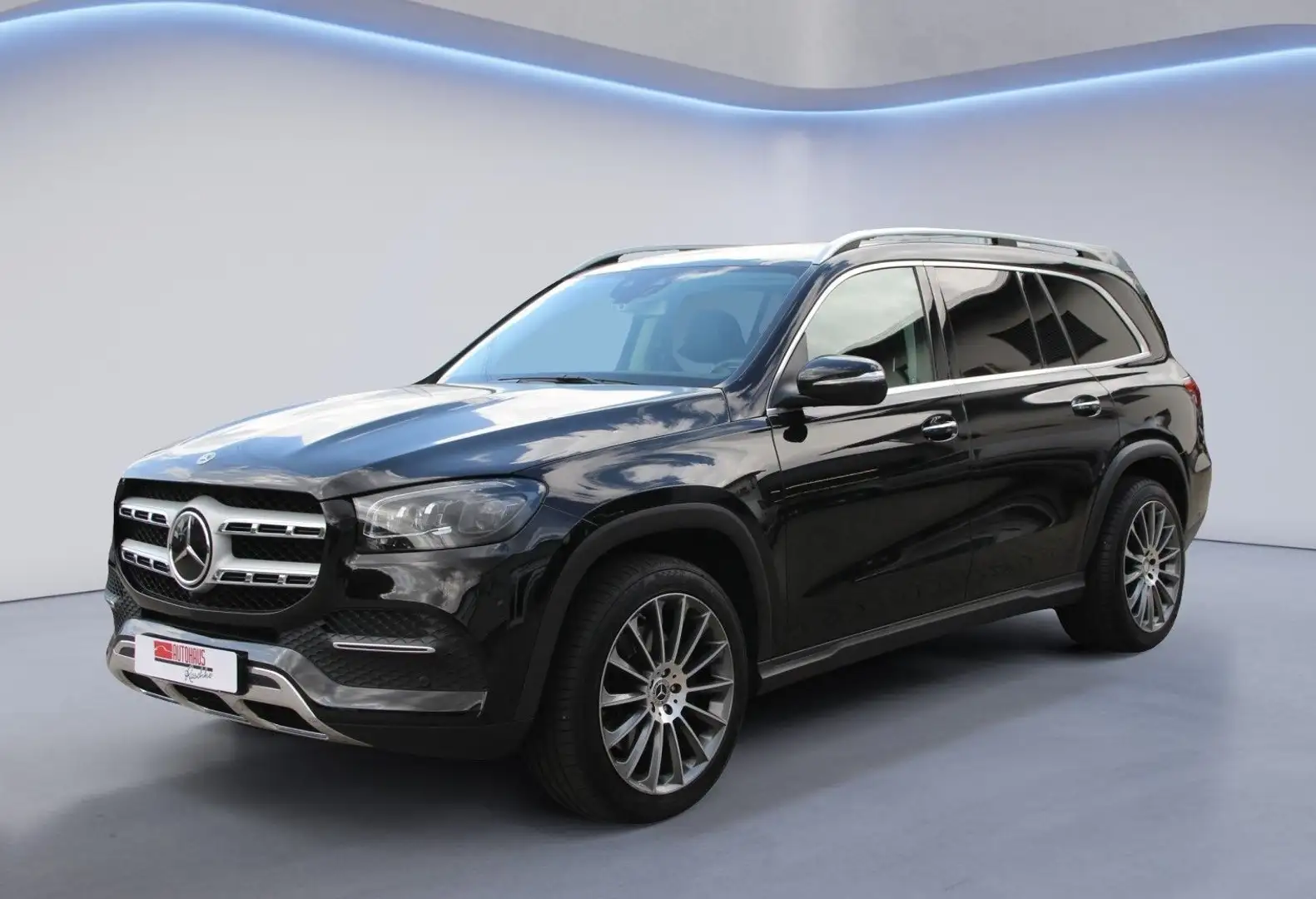 Mercedes-Benz GLS 350 d 4Matic/21"/360°/AHK/Leder/Spur/Totw. Schwarz - 1