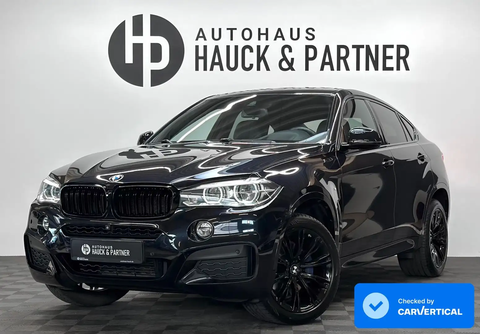 BMW X6 40d xD M Sport *360° *Standheizung *H-Up *LED Noir - 1