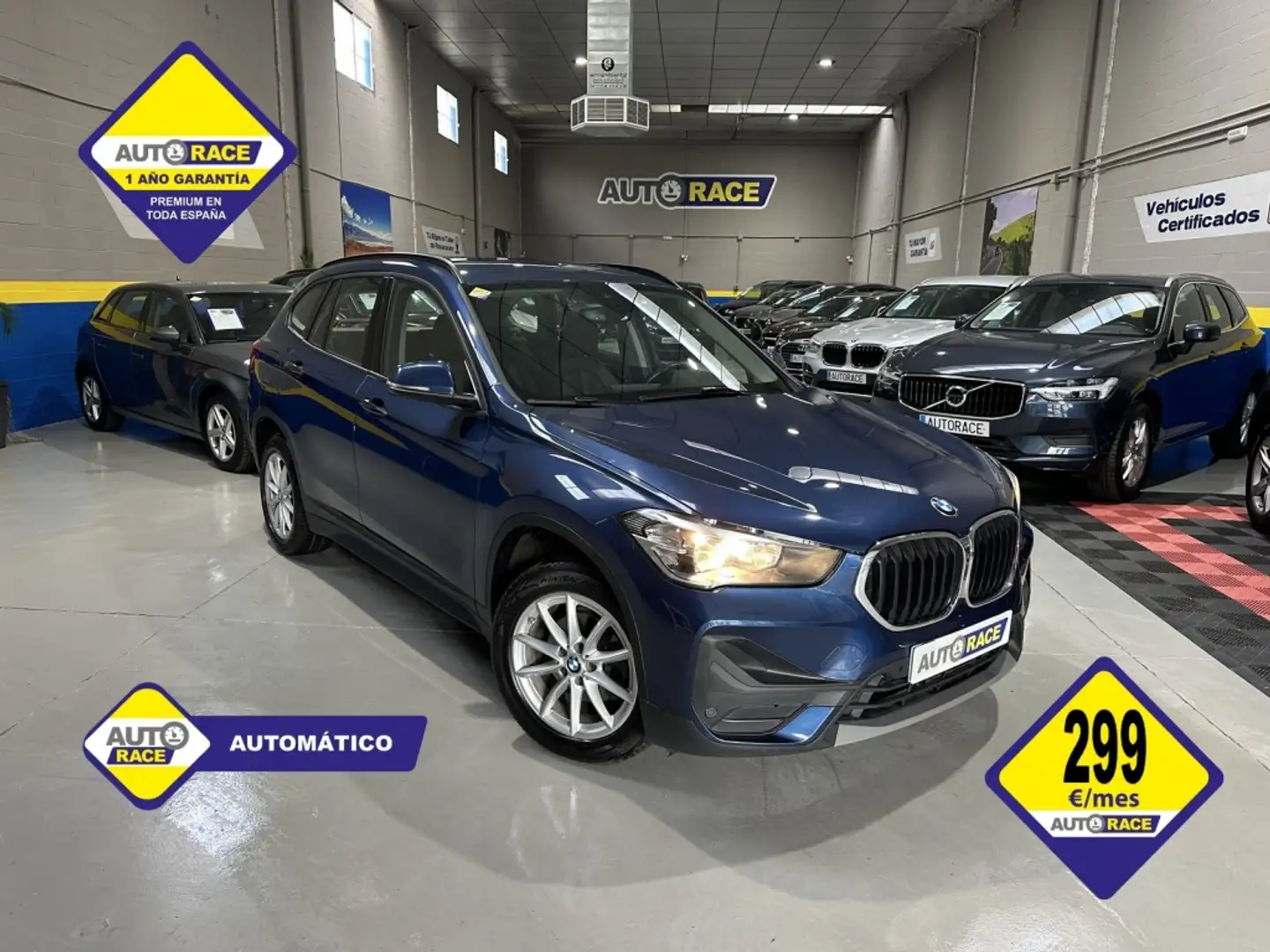 BMW X1 sDrive 16dA Azul - 1