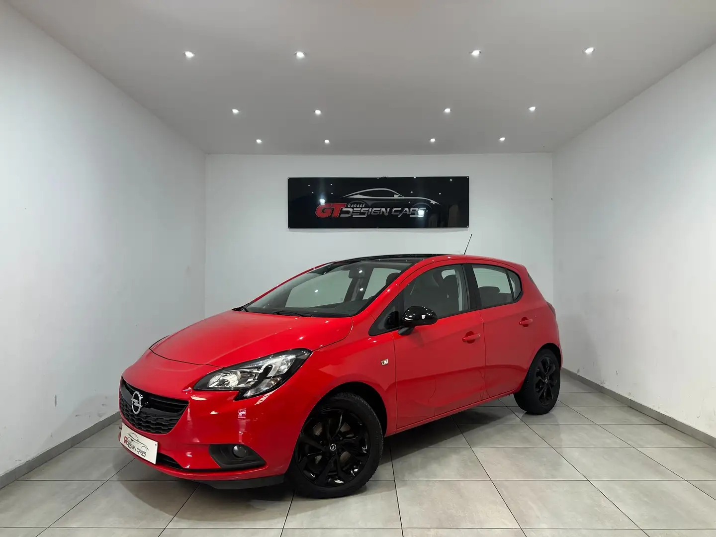 Opel Corsa 1.4 Turbo Black Edition *GARANTIE 12 MOIS* Rouge - 1