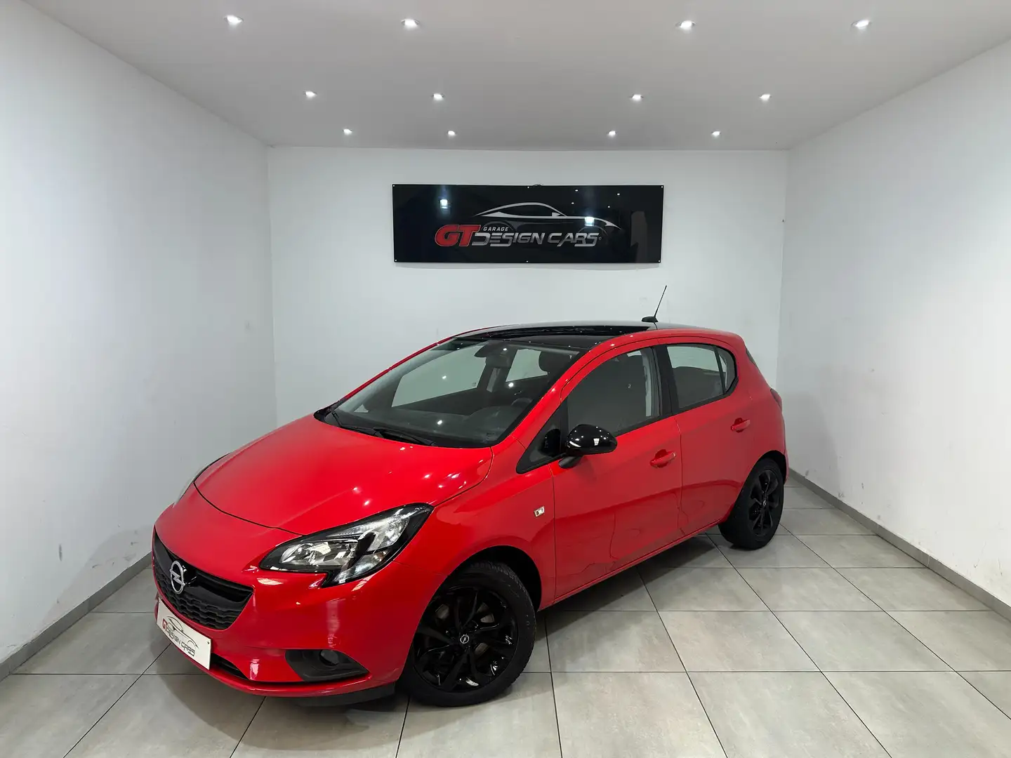 Opel Corsa 1.4 Turbo Black Edition *GARANTIE 12 MOIS* Rouge - 2