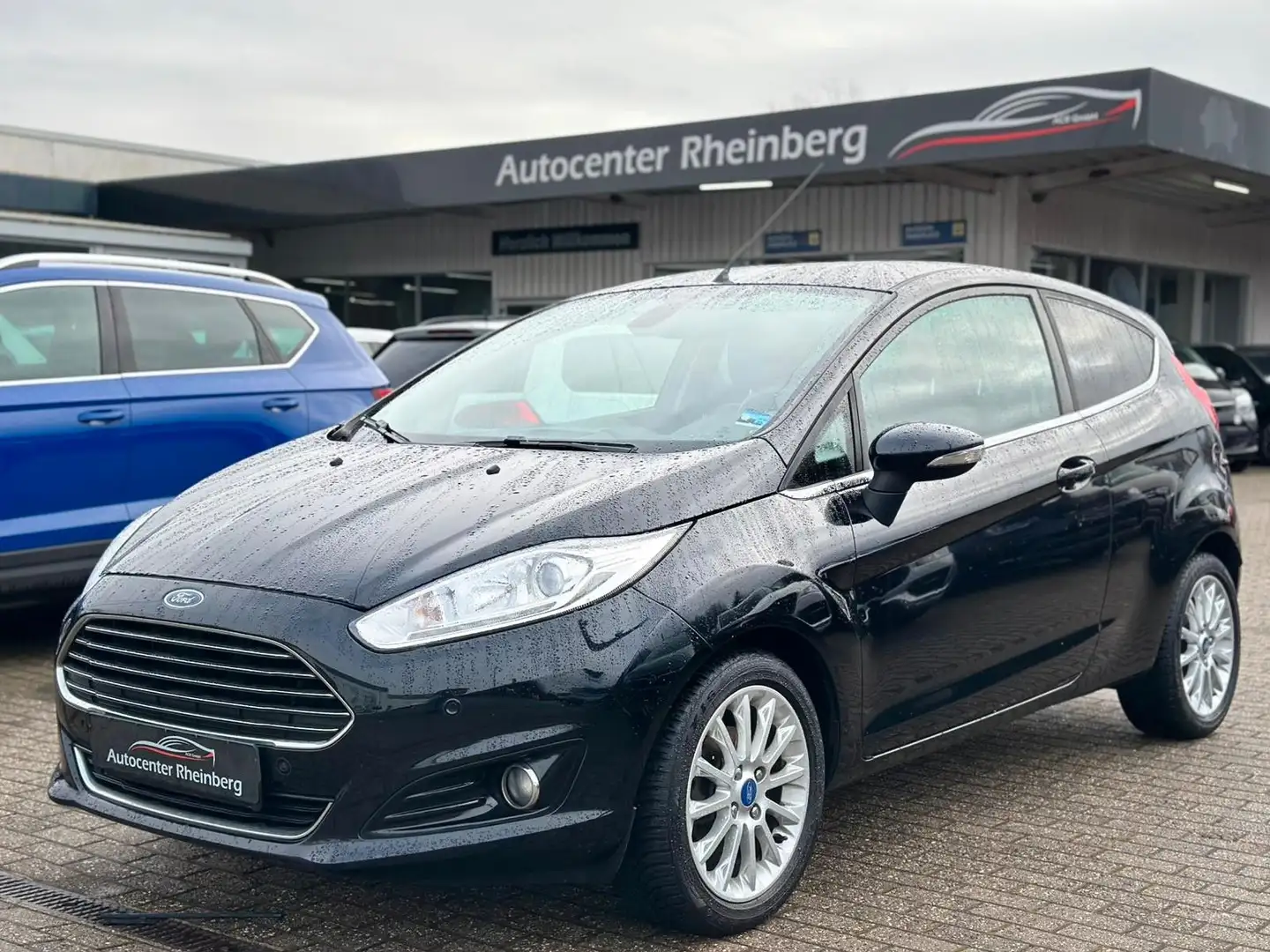 Ford Fiesta Individual 1.Hand Tüv Allu Garantie Schwarz - 1