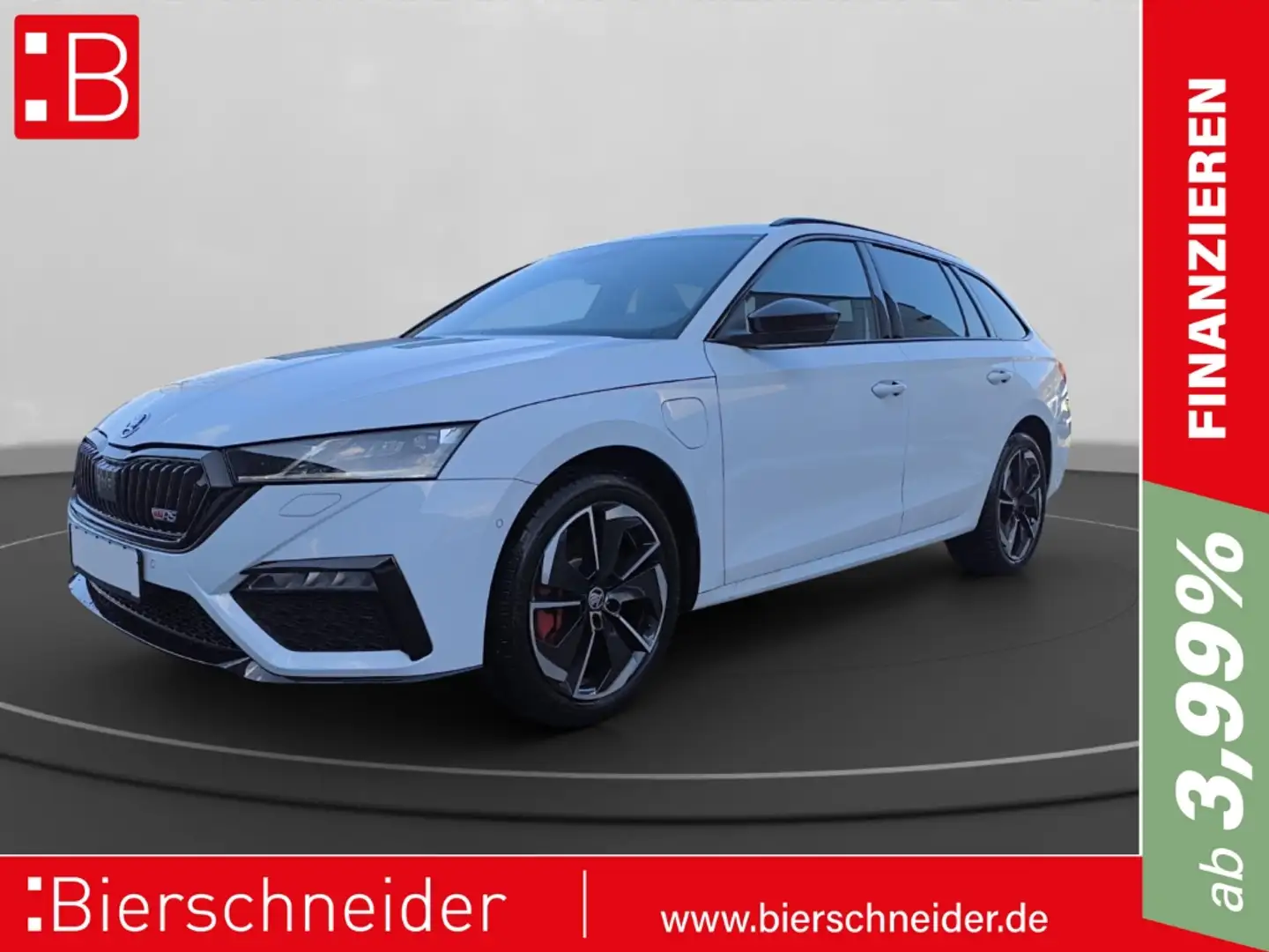 Skoda Octavia Combi 1.4 TSI DSG e-Hybrid RS NAVI CANTON Weiß - 1