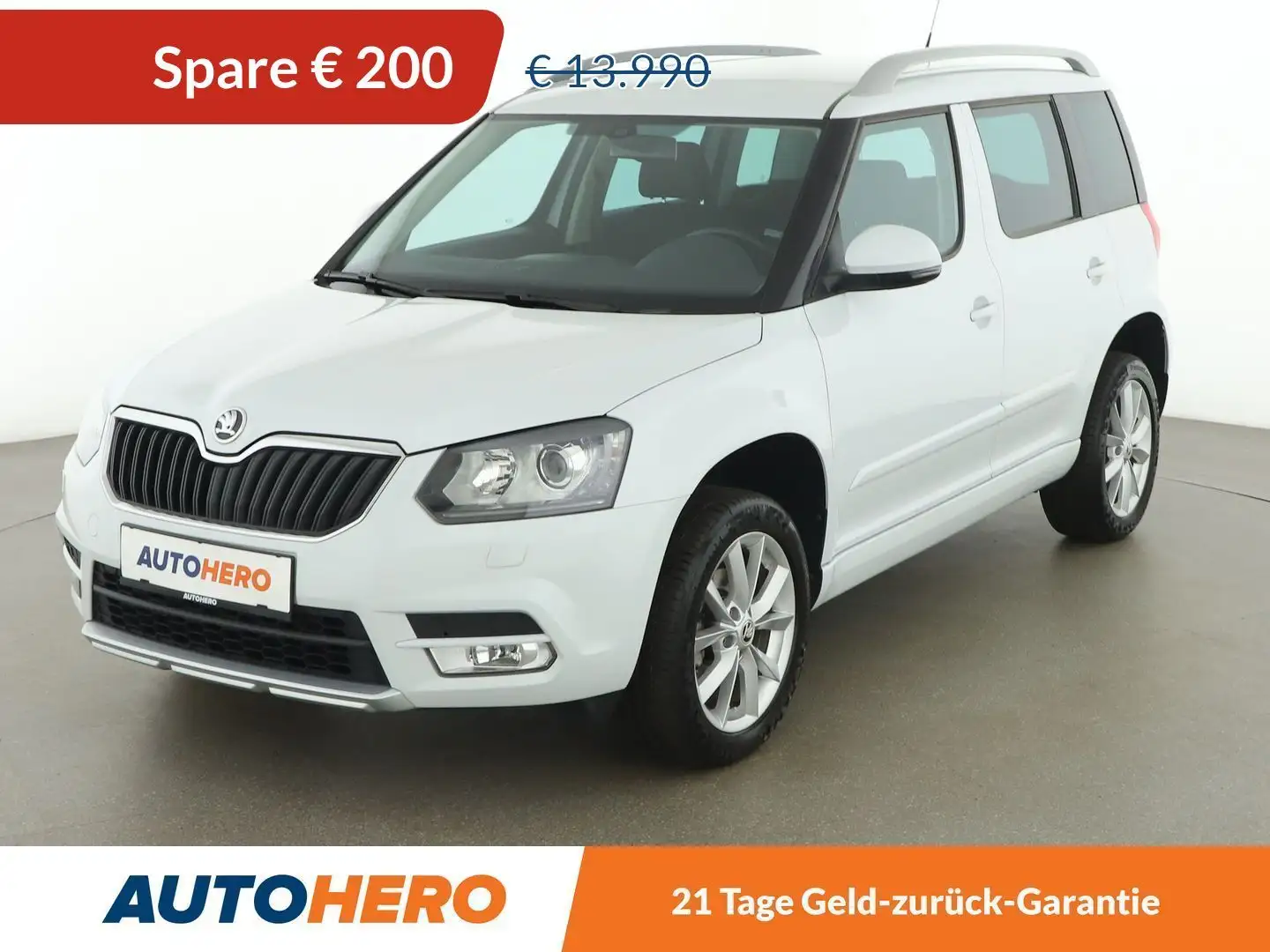 Skoda Yeti 1.2 TSI Elegance Aut. *XENON*TEMPO*PDC*SHZ*BT* Білий - 1