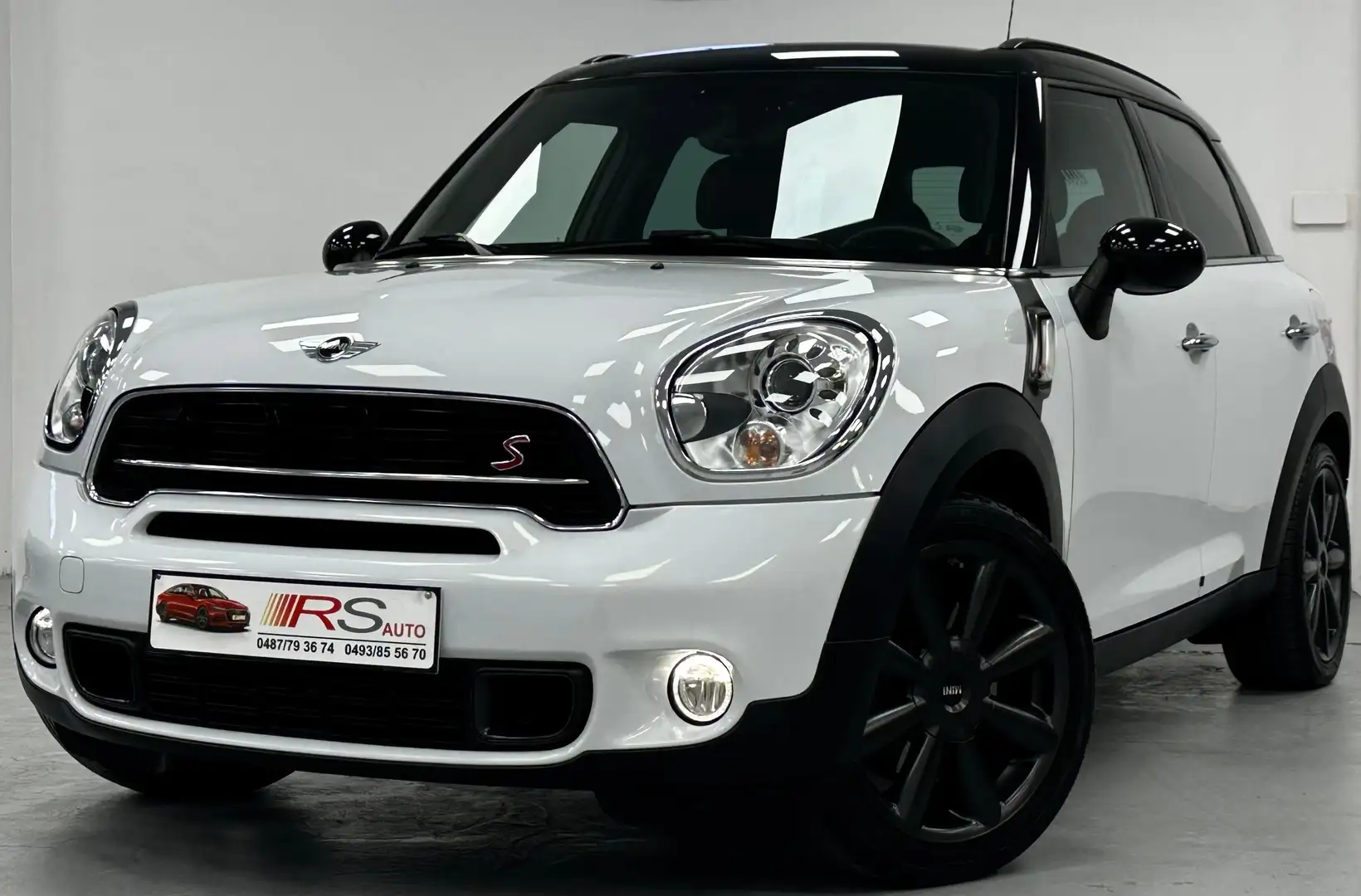 MINI Cooper S Countryman GARANTIE 12 MOIS - GPS - XENON - CUIR CHAUFFANT - Blanc - 1