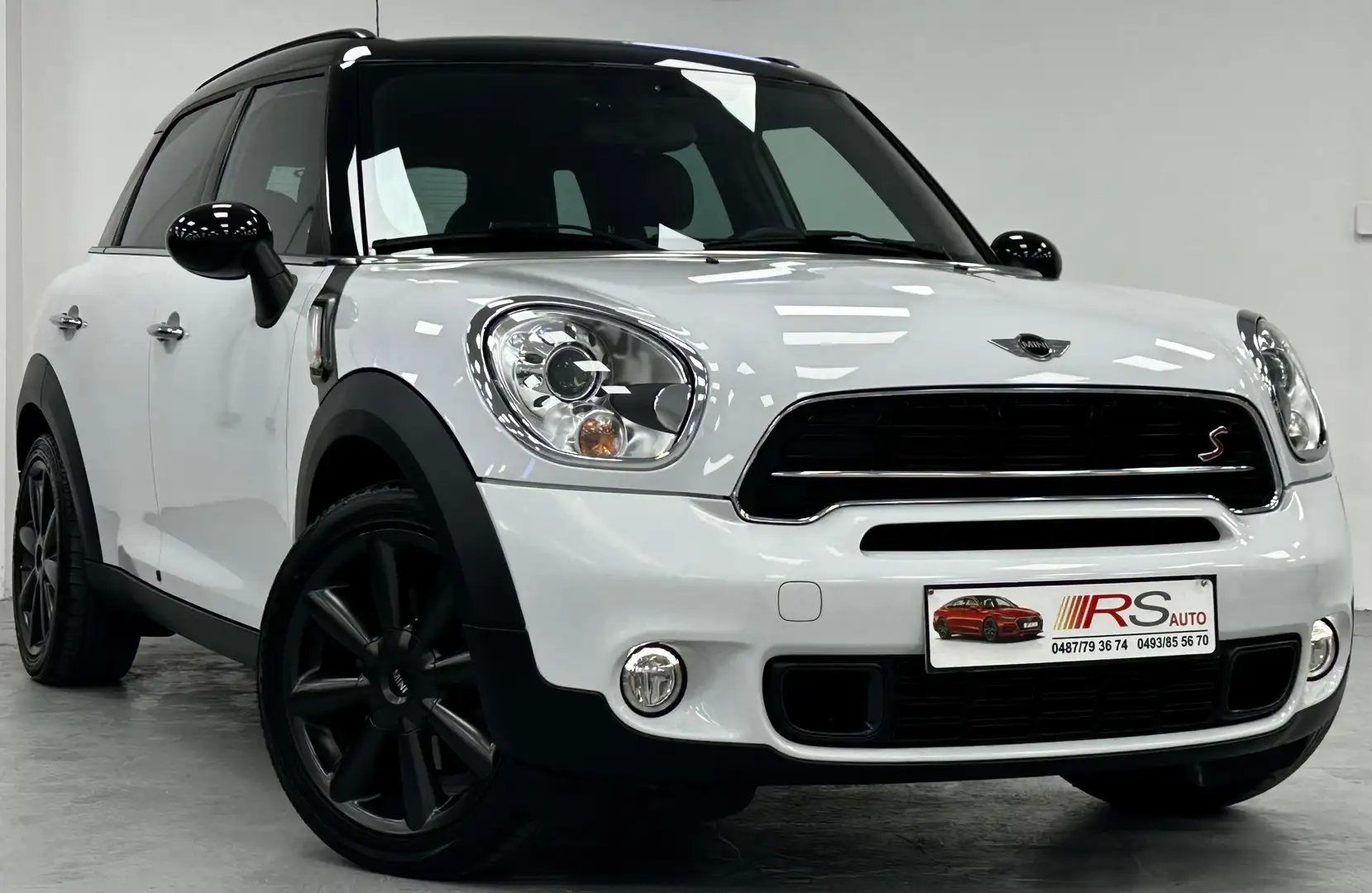 MINI Cooper S Countryman GARANTIE 12 MOIS - GPS - XENON - CUIR CHAUFFANT - Blanc - 2