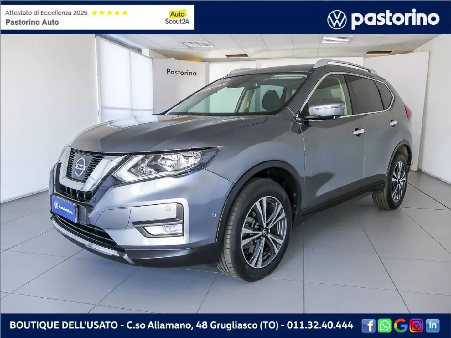 Nissan X-Trail 2.0 TEKNA 170CV 4x4 AUTOMATICO Grau - 1