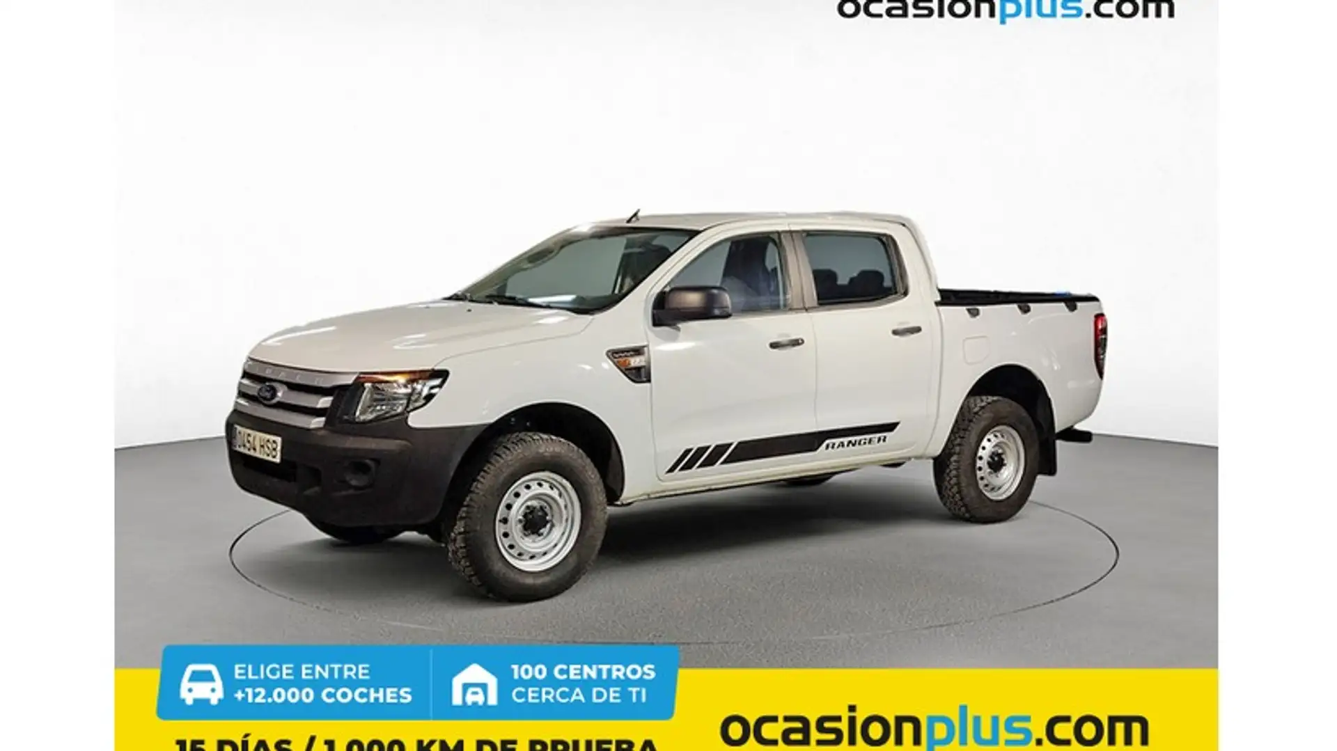 Ford Ranger 2.2TDCI DCb. XL 4x4 150 Blanco - 1