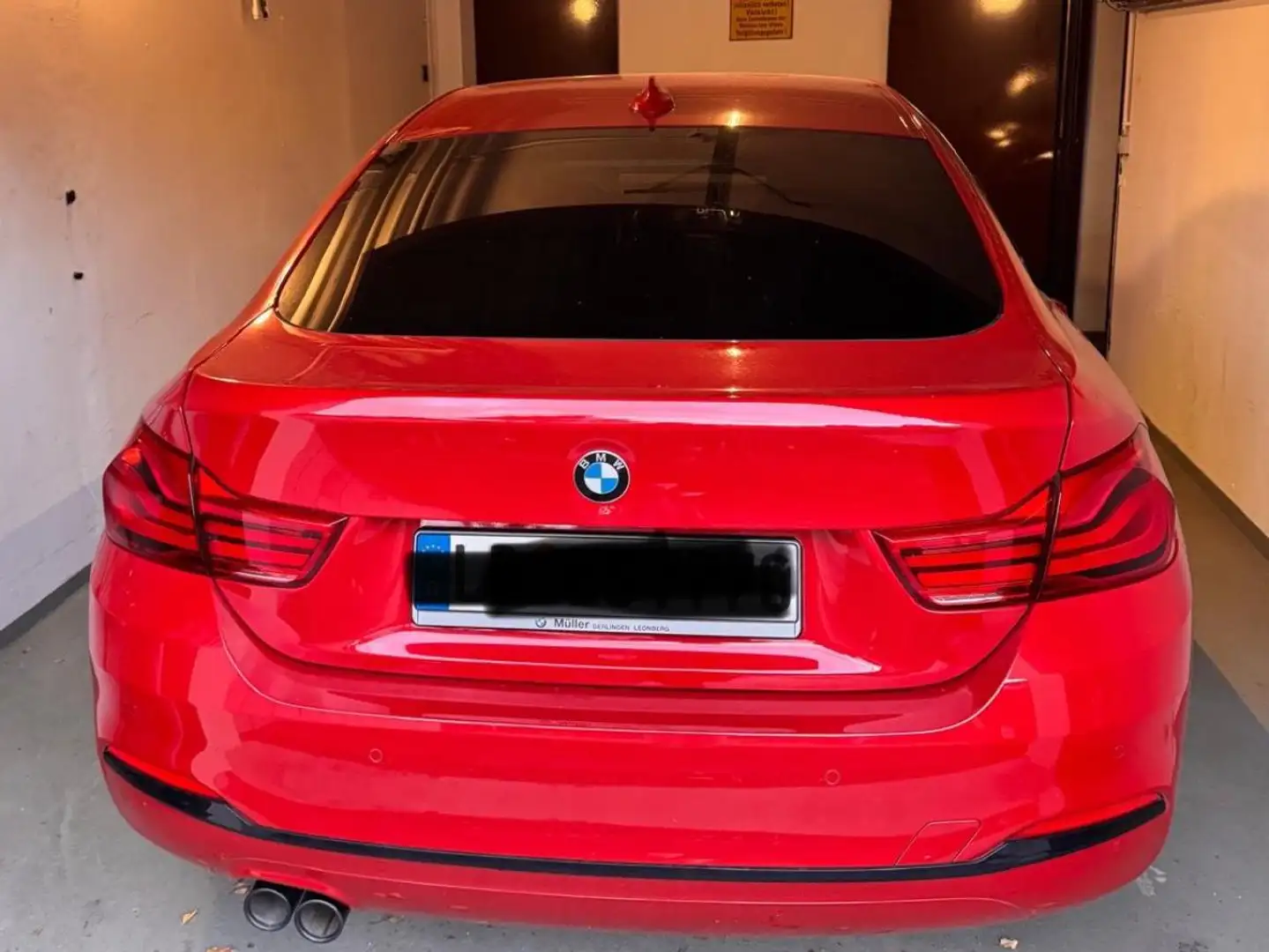 BMW 420 420i Gran Coupe xDrive Aut. Advantage Rot - 1