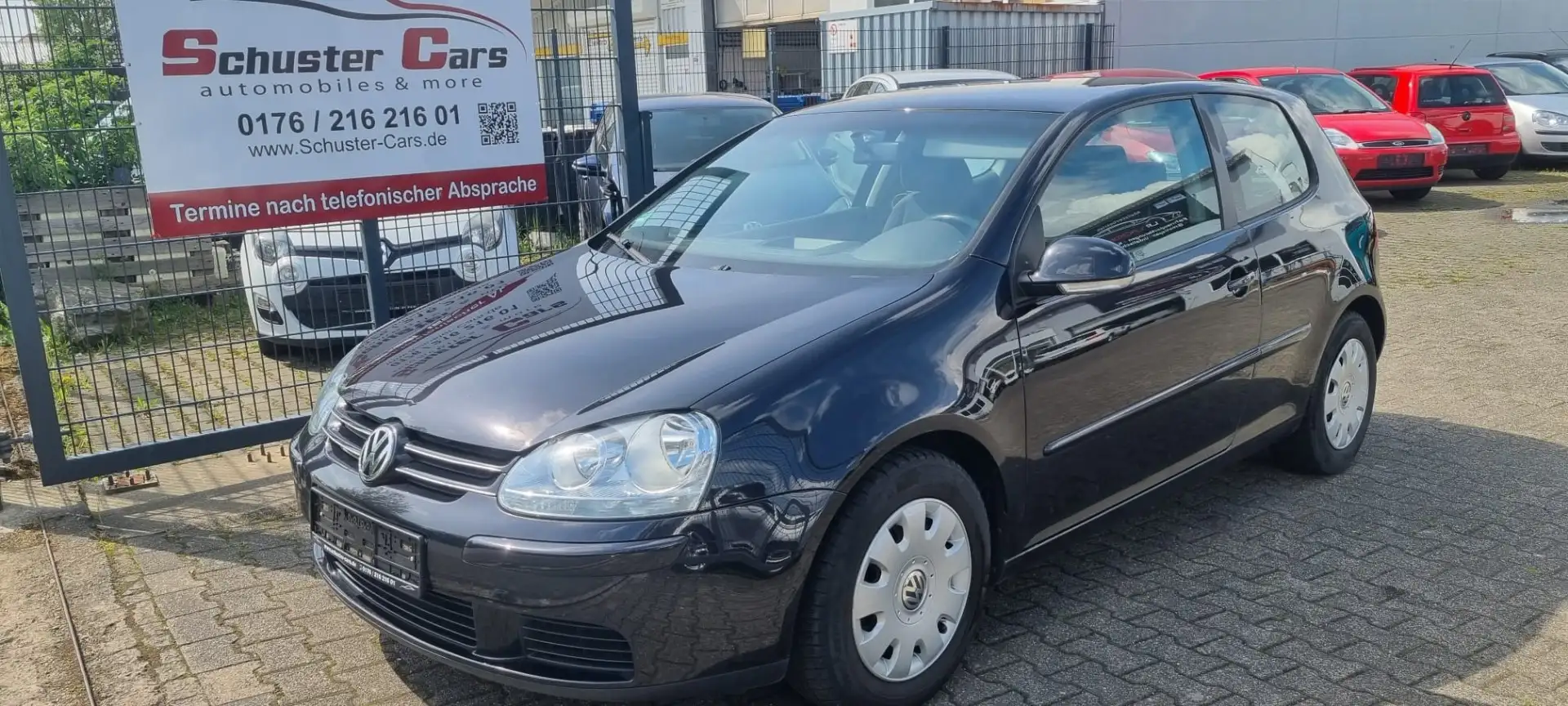 Volkswagen Golf Sportline, 1. Hand, sehr gepflegt, TÜV/AU neu Schwarz - 1
