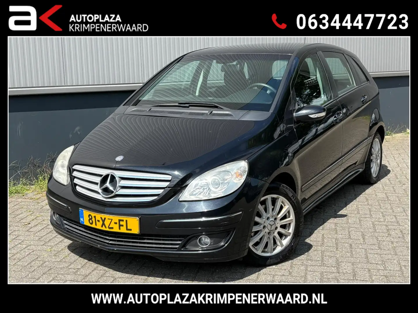 Mercedes-Benz B 170 Airco Trekhaak Nieuwe Apk Zwart - 1