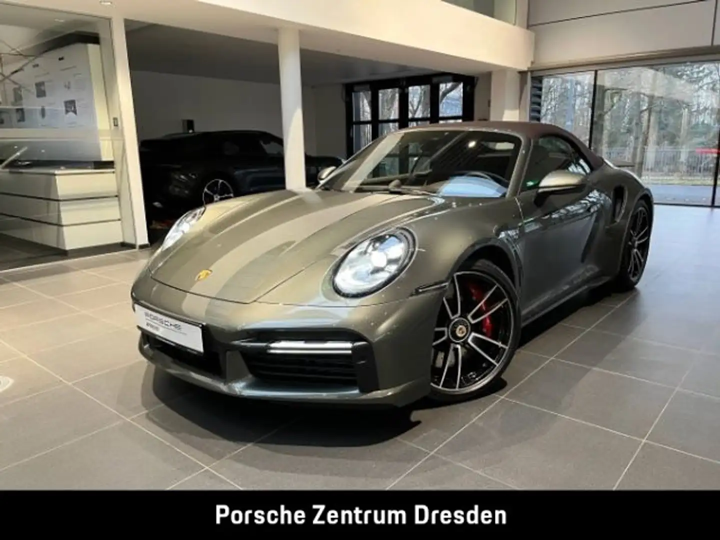 Porsche 992 (911) Turbo Cabriolet*Burmester*Sitzbelü. Grün - 1