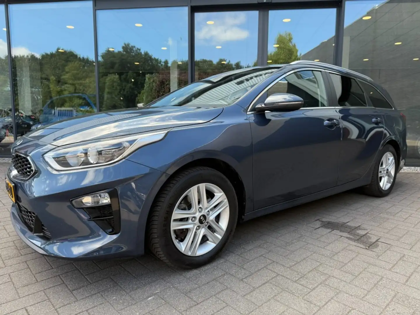 Kia Ceed / cee'd 1.4 T-GDI Dynamic +,Half Leer,Stuur/stoelverw,Navi Blau - 2